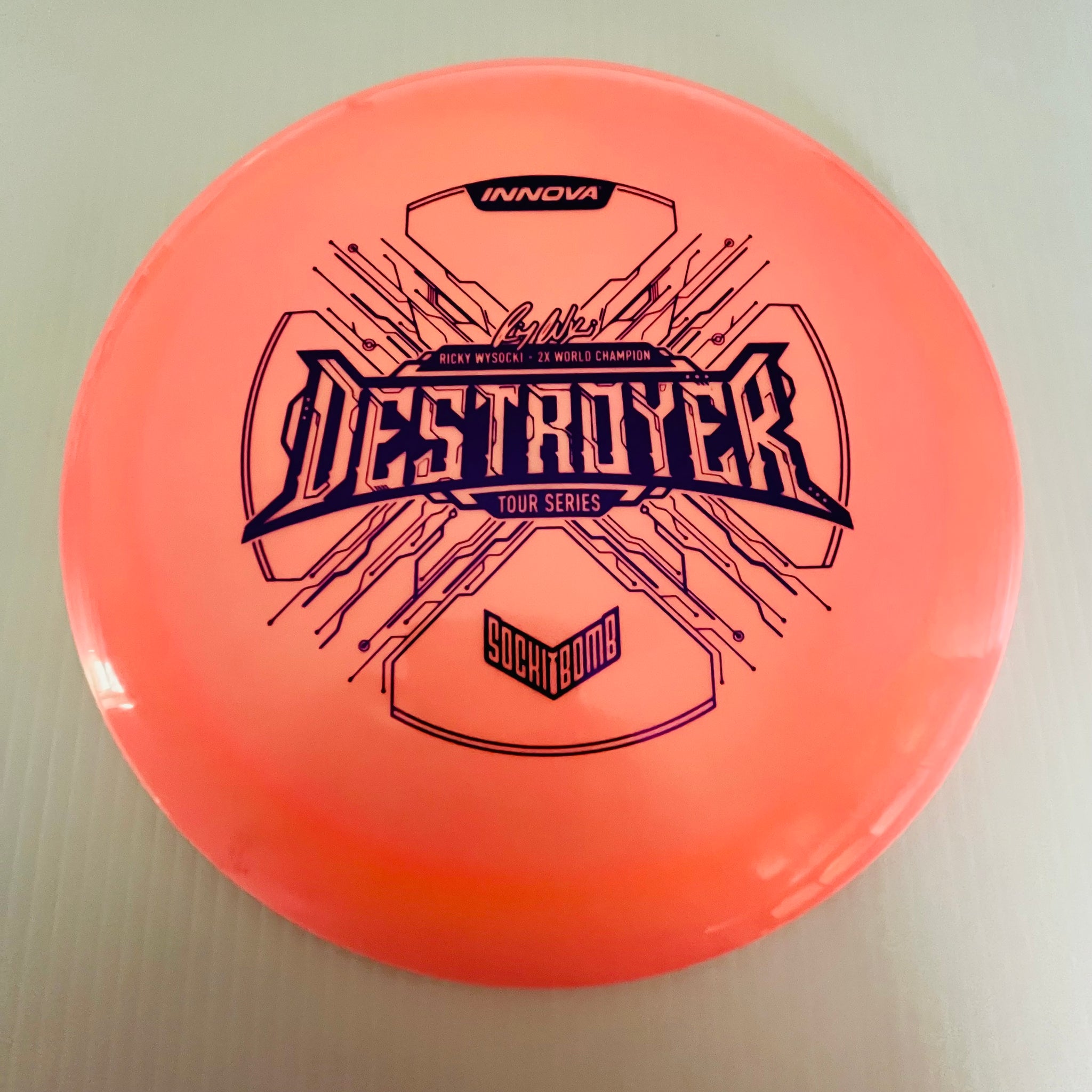 Innova 2021 Ricky Wysocki Tour Series Sockibomb Star Destroyer 12/5/-1/3