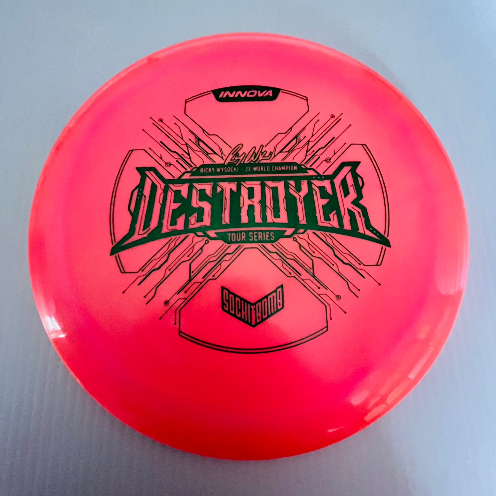Innova 2021 Ricky Wysocki Tour Series Sockibomb Star Destroyer 12/5/-1/3