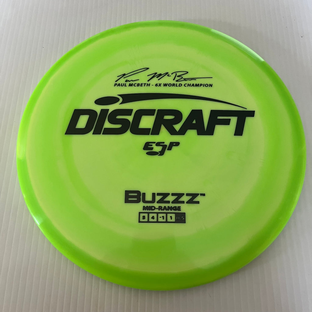 Discraft 6x Paul McBeth ESP Buzzz 5/4/-1/1 (177+g)