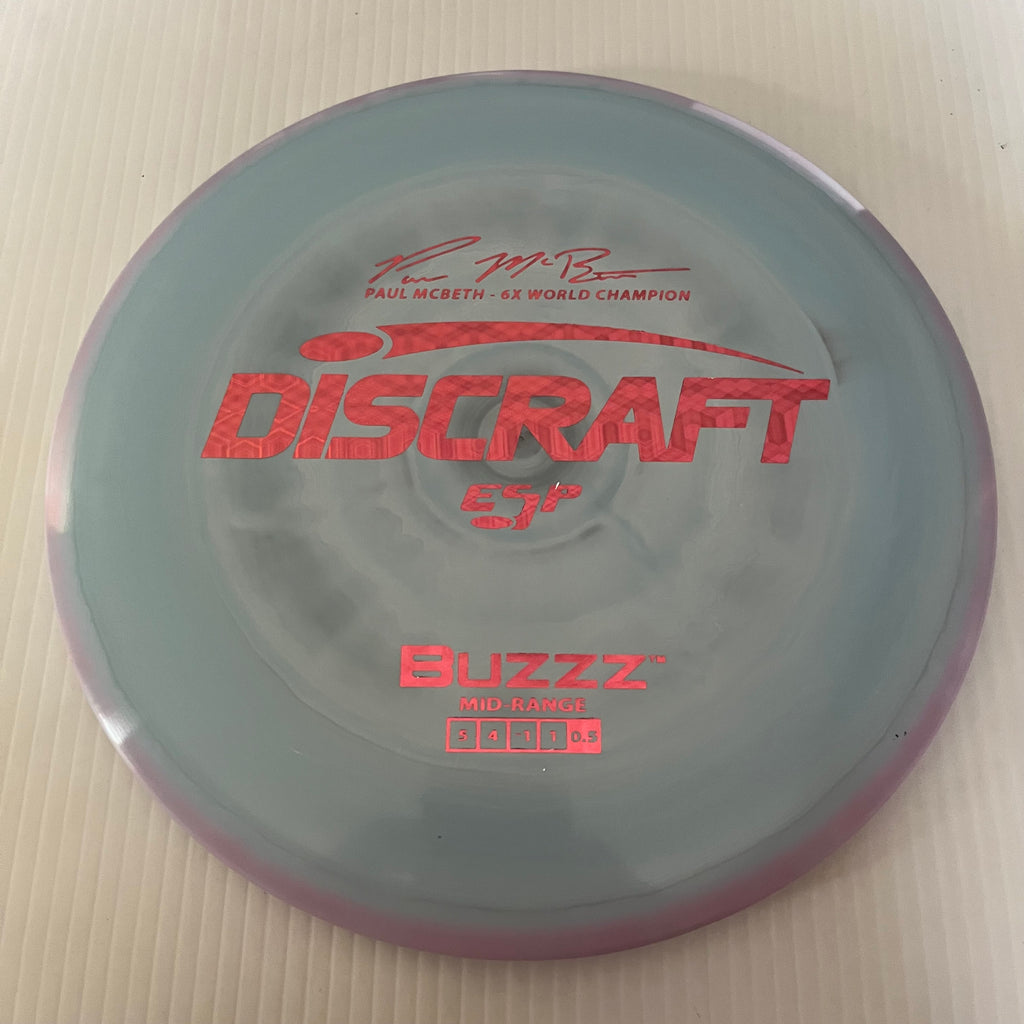 Discraft 6x Paul McBeth ESP Buzzz 5/4/-1/1 (177+g)