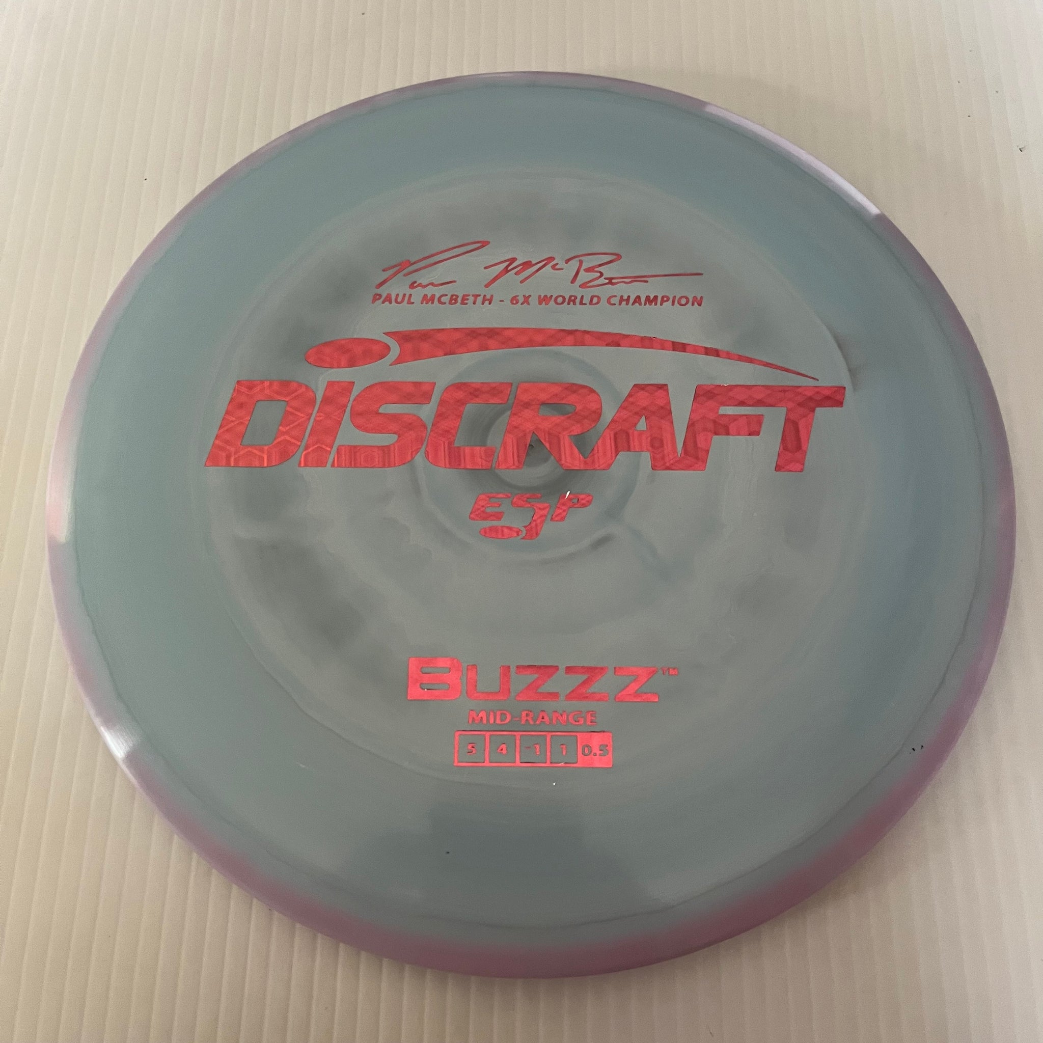 Discraft 6x Paul McBeth ESP Buzzz 5/4/-1/1 (177+g)