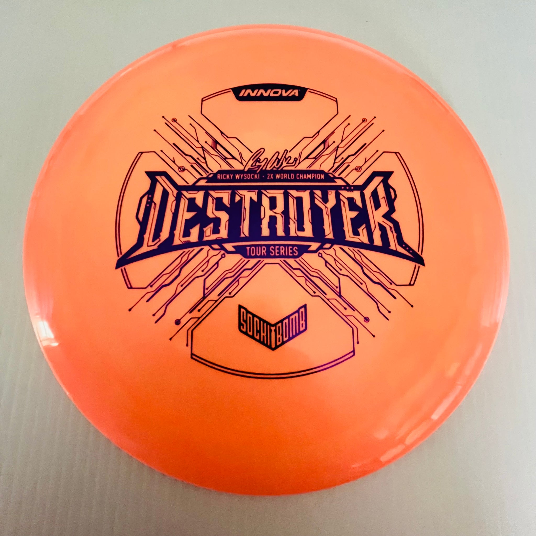 Innova 2021 Ricky Wysocki Tour Series Sockibomb Star Destroyer 12/5/-1/3