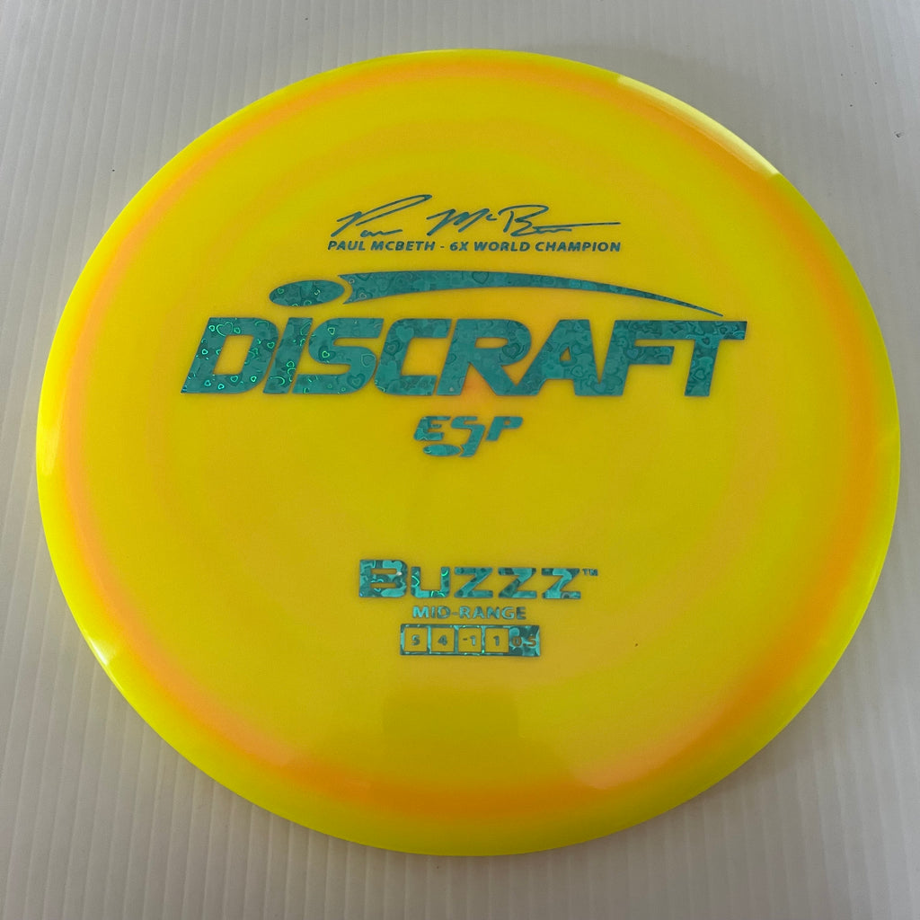 Discraft 6x Paul McBeth ESP Buzzz 5/4/-1/1 (177+g)