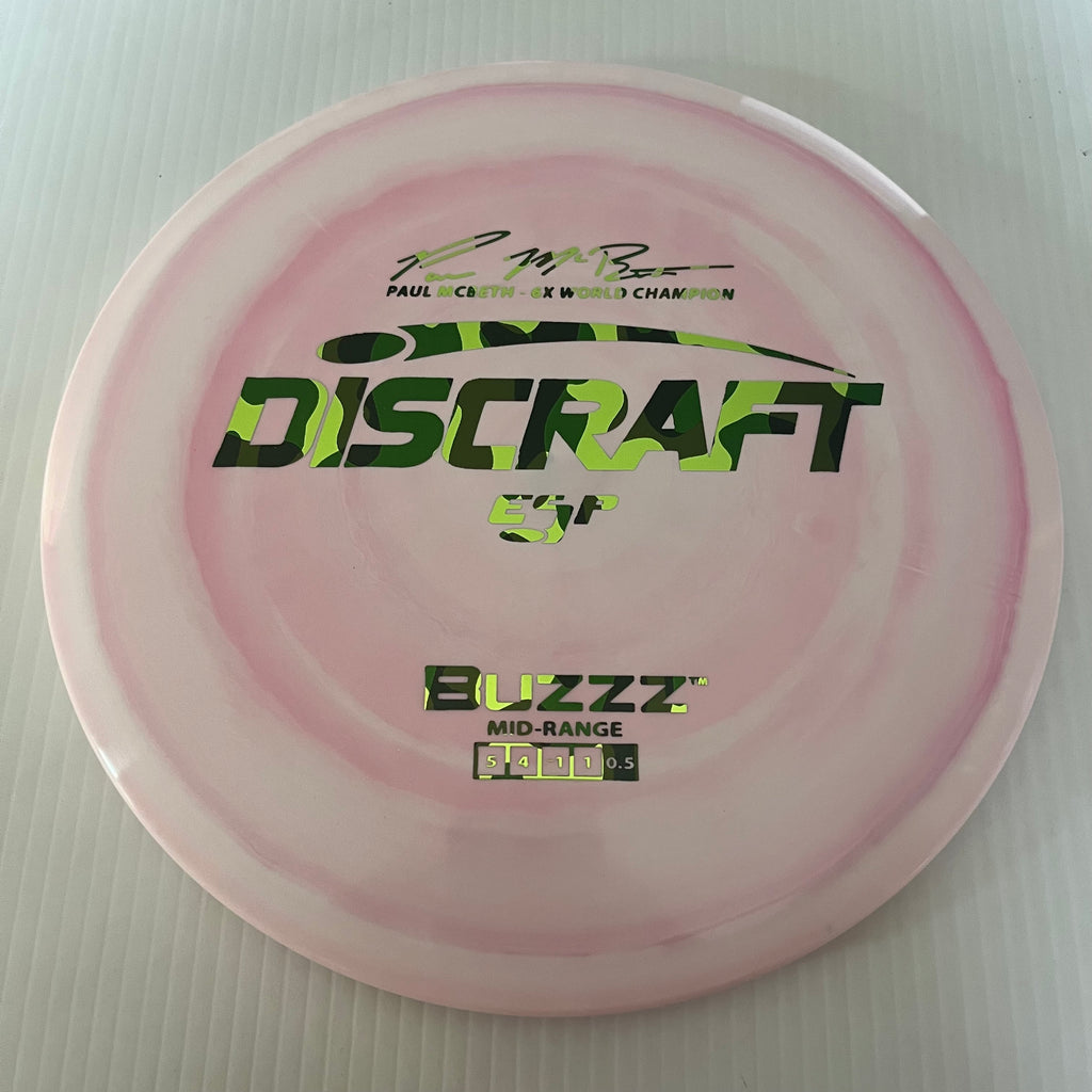 Discraft 6x Paul McBeth ESP Buzzz 5/4/-1/1 (177+g)