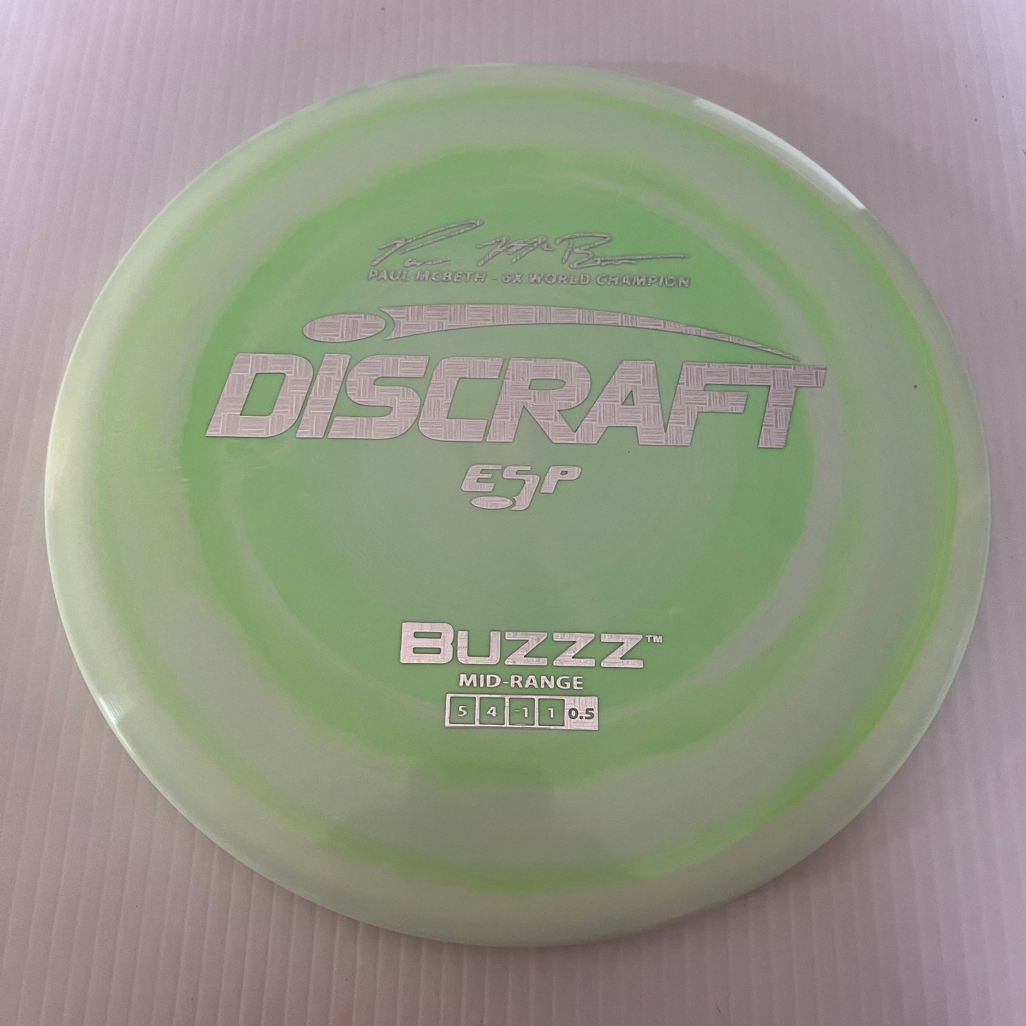 Discraft 6x Paul McBeth ESP Buzzz 5/4/-1/1 (177+g)