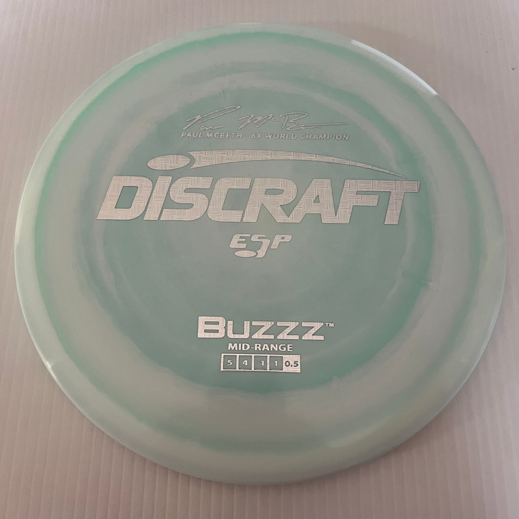 Discraft 6x Paul McBeth ESP Buzzz 5/4/-1/1 (177+g)