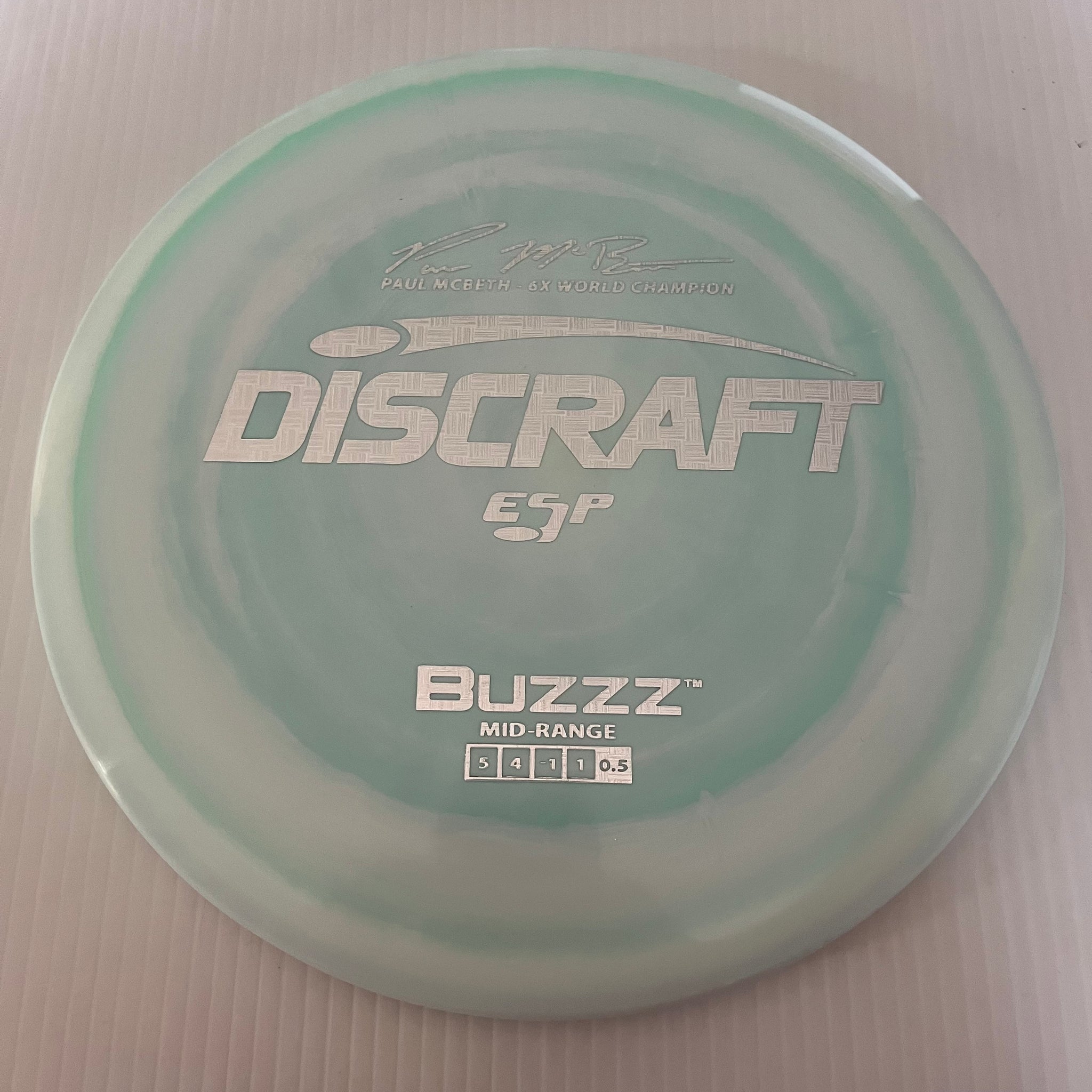 Discraft 6x Paul McBeth ESP Buzzz 5/4/-1/1 (177+g)