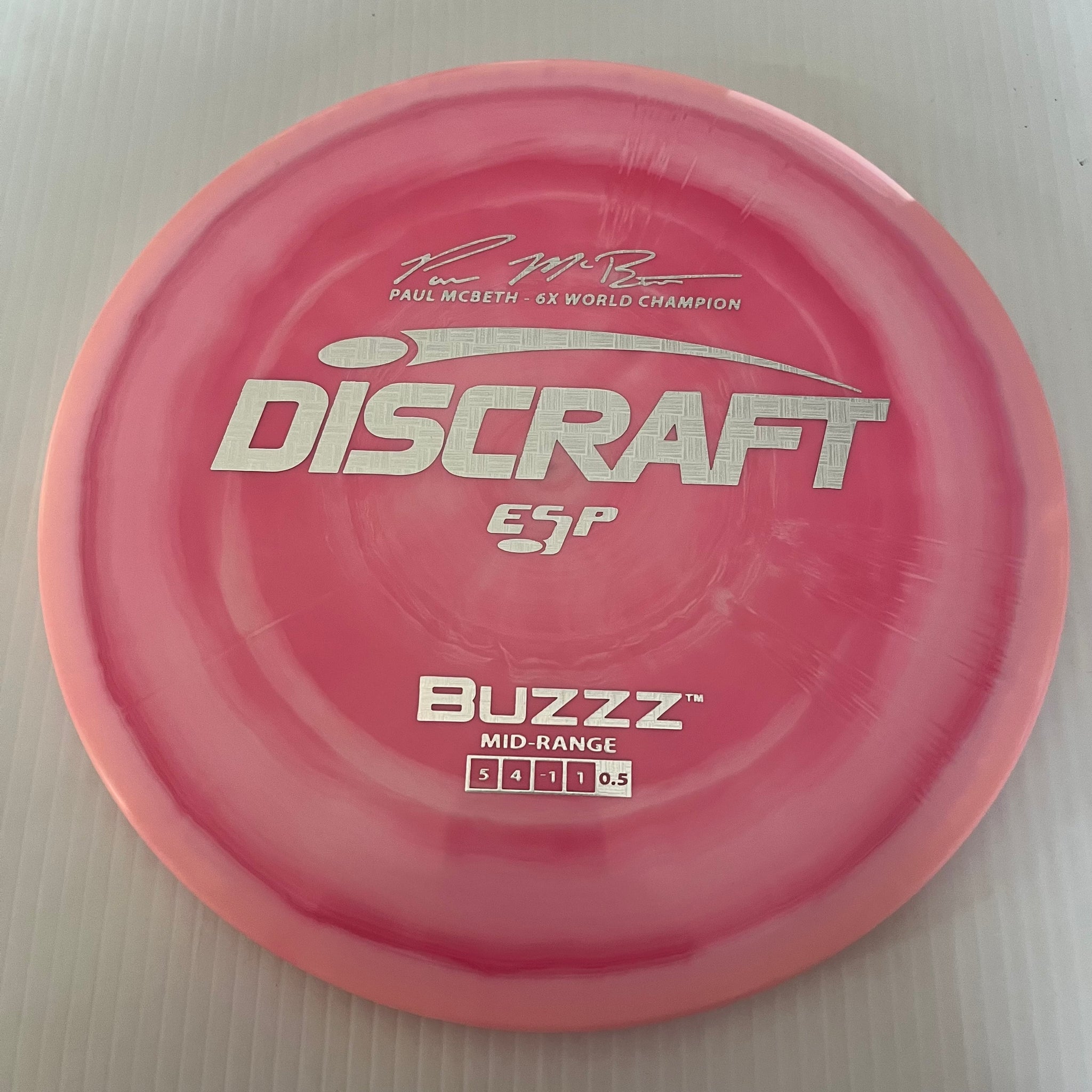 Discraft 6x Paul McBeth ESP Buzzz 5/4/-1/1 (177+g)