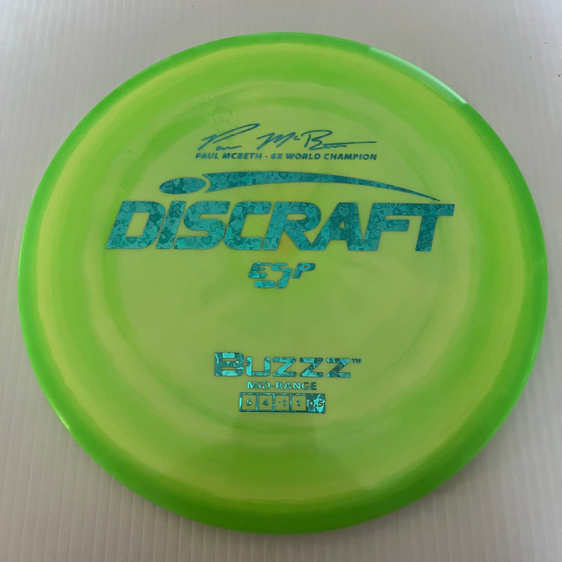Discraft 6x Paul McBeth ESP Buzzz 5/4/-1/1 (177+g)
