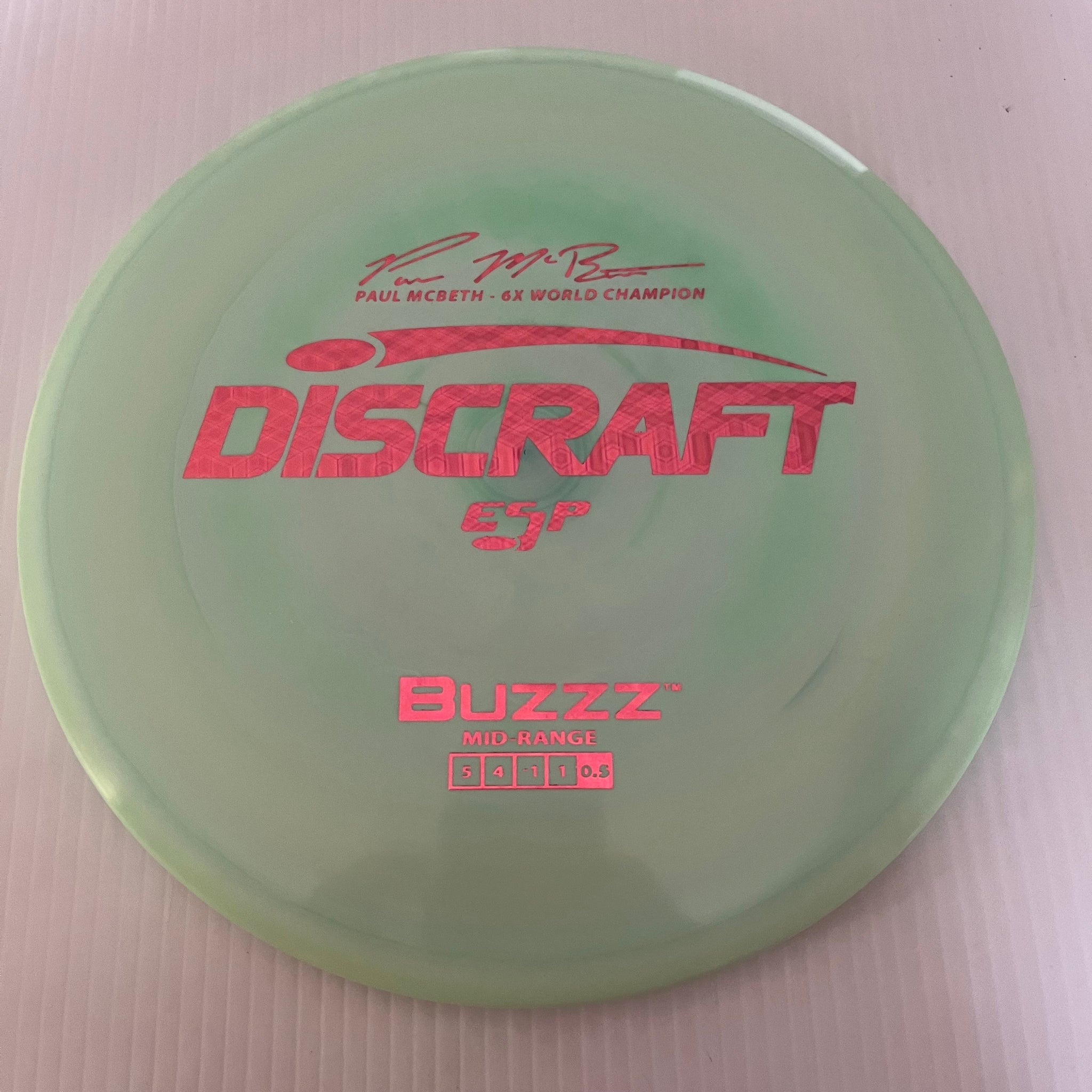 Discraft 6x Paul McBeth ESP Buzzz 5/4/-1/1 (177+g)