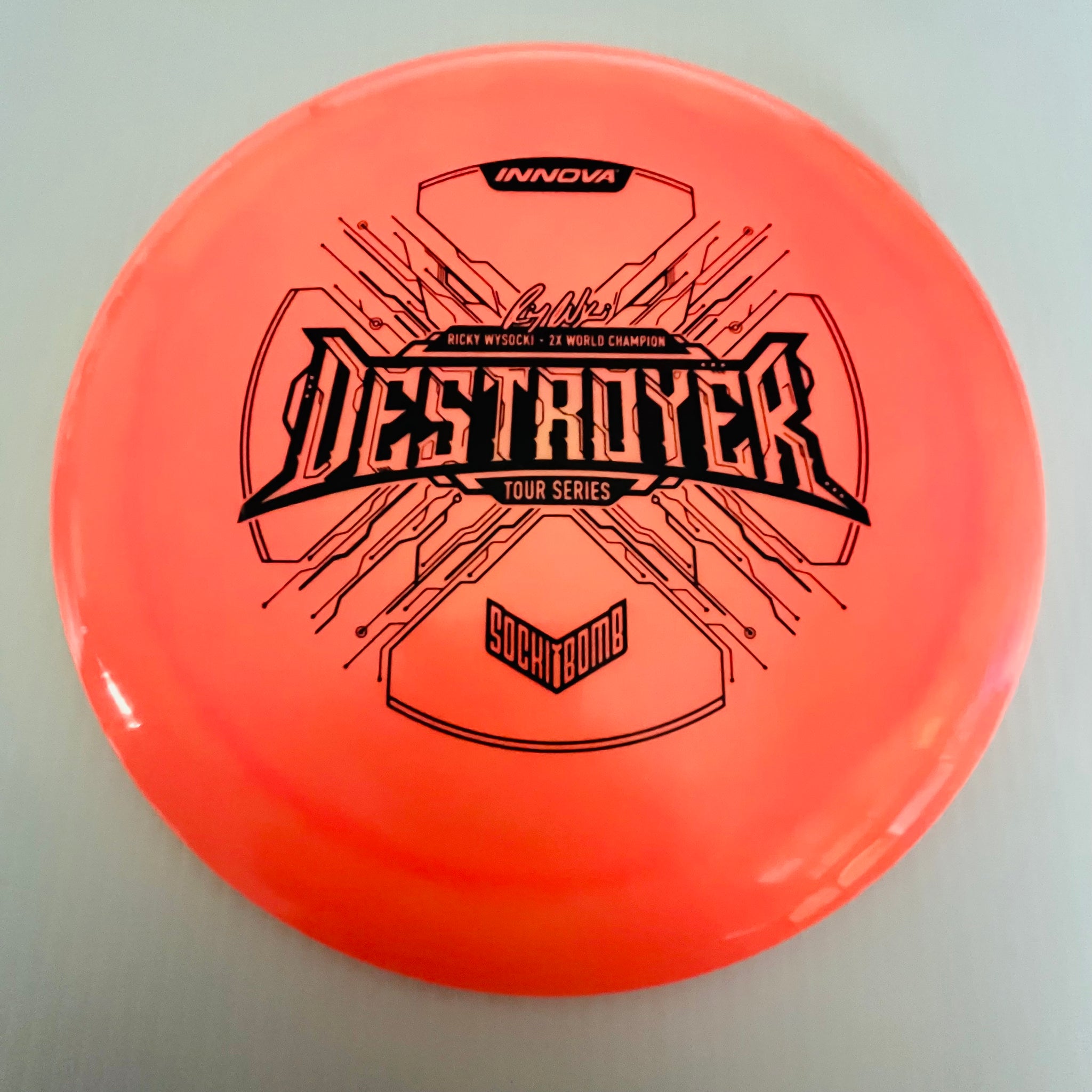 Innova 2021 Ricky Wysocki Tour Series Sockibomb Star Destroyer 12/5/-1/3