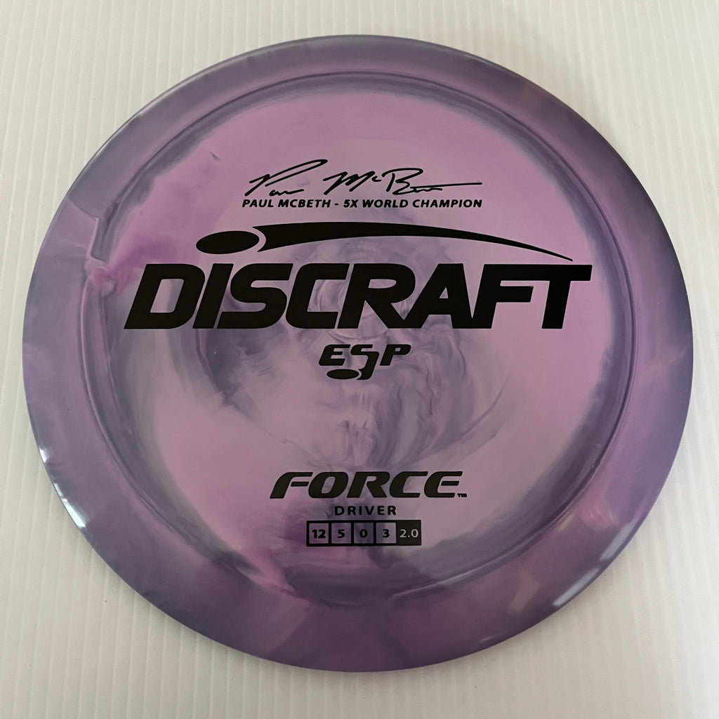 Discraft 5x Paul McBeth ESP Force 12/5/0/3 (173-174 grams)