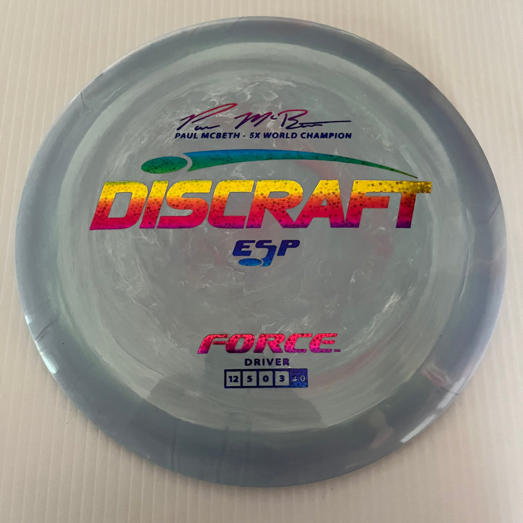 Discraft 5x Paul McBeth ESP Force 12/5/0/3 (173-174 grams)