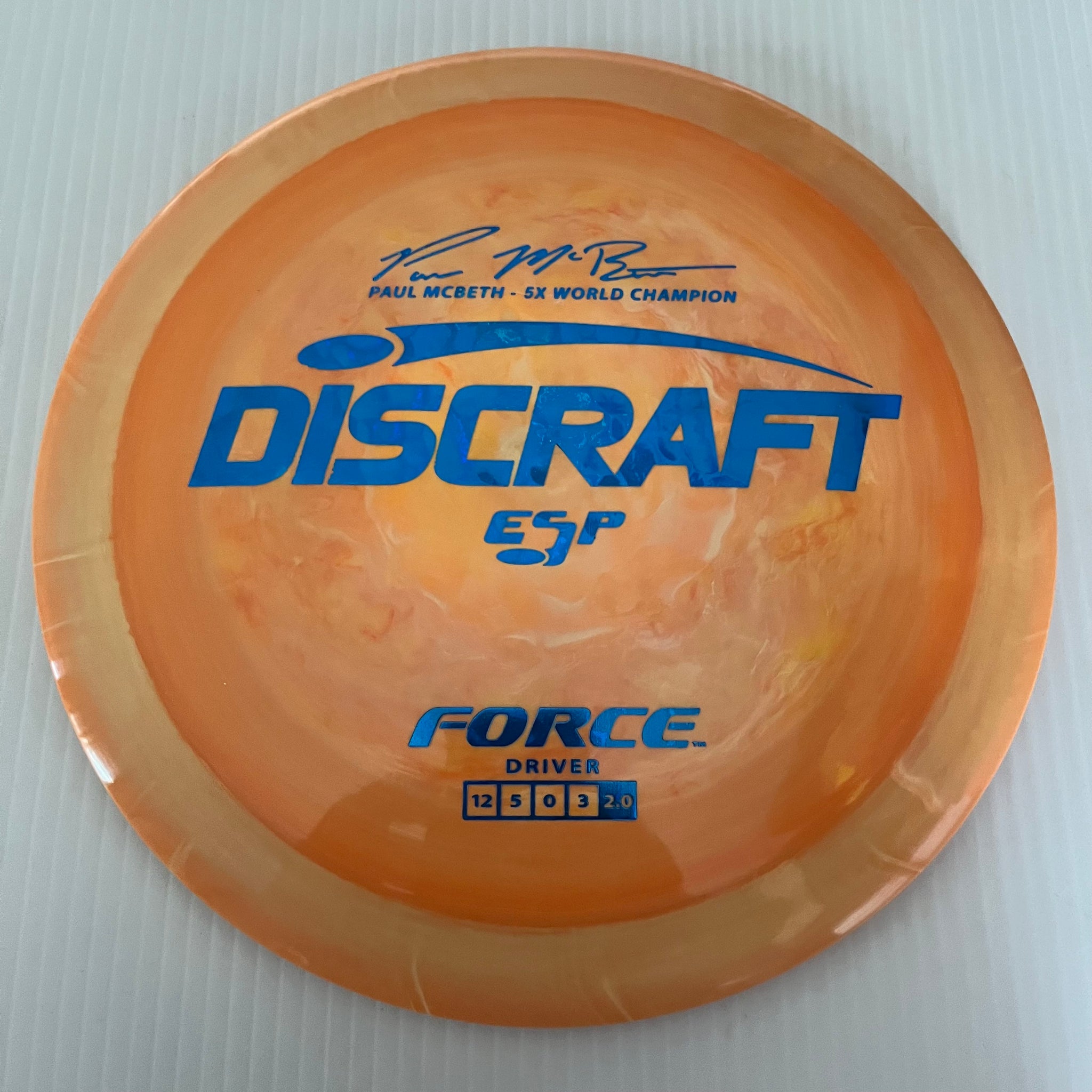 Discraft 5x Paul McBeth ESP Force 12/5/0/3 (173-174 grams)