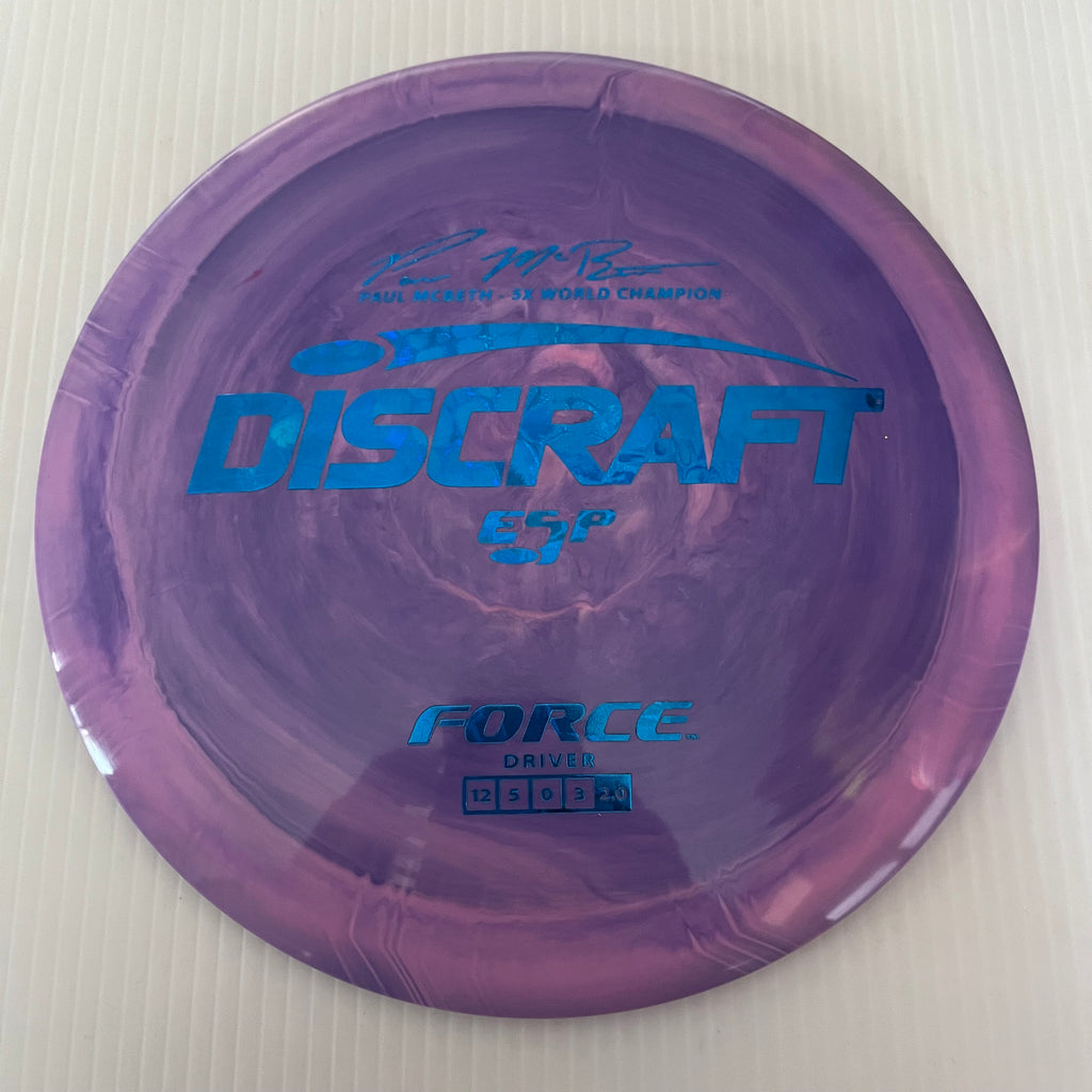 Discraft 5x Paul McBeth ESP Force 12/5/0/3 (173-174 grams)