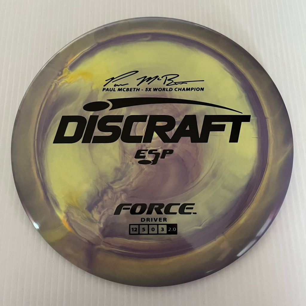 Discraft 5x Paul McBeth ESP Force 12/5/0/3 (173-174 grams)