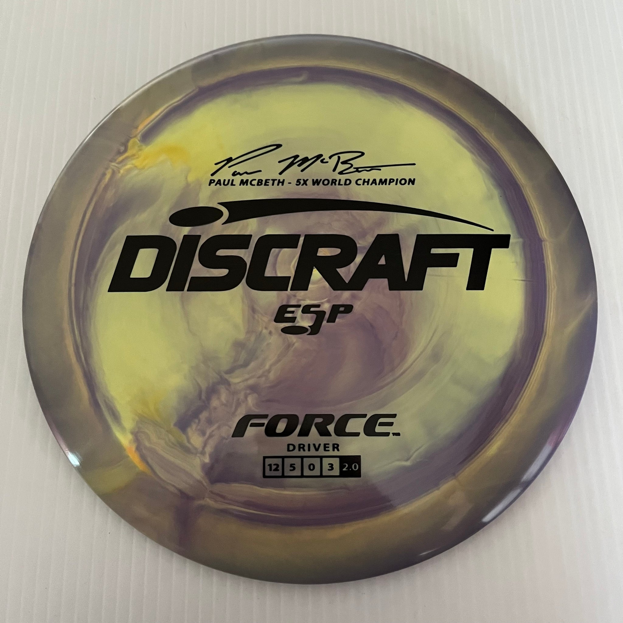 Discraft 5x Paul McBeth ESP Force 12/5/0/3 (173-174 grams)