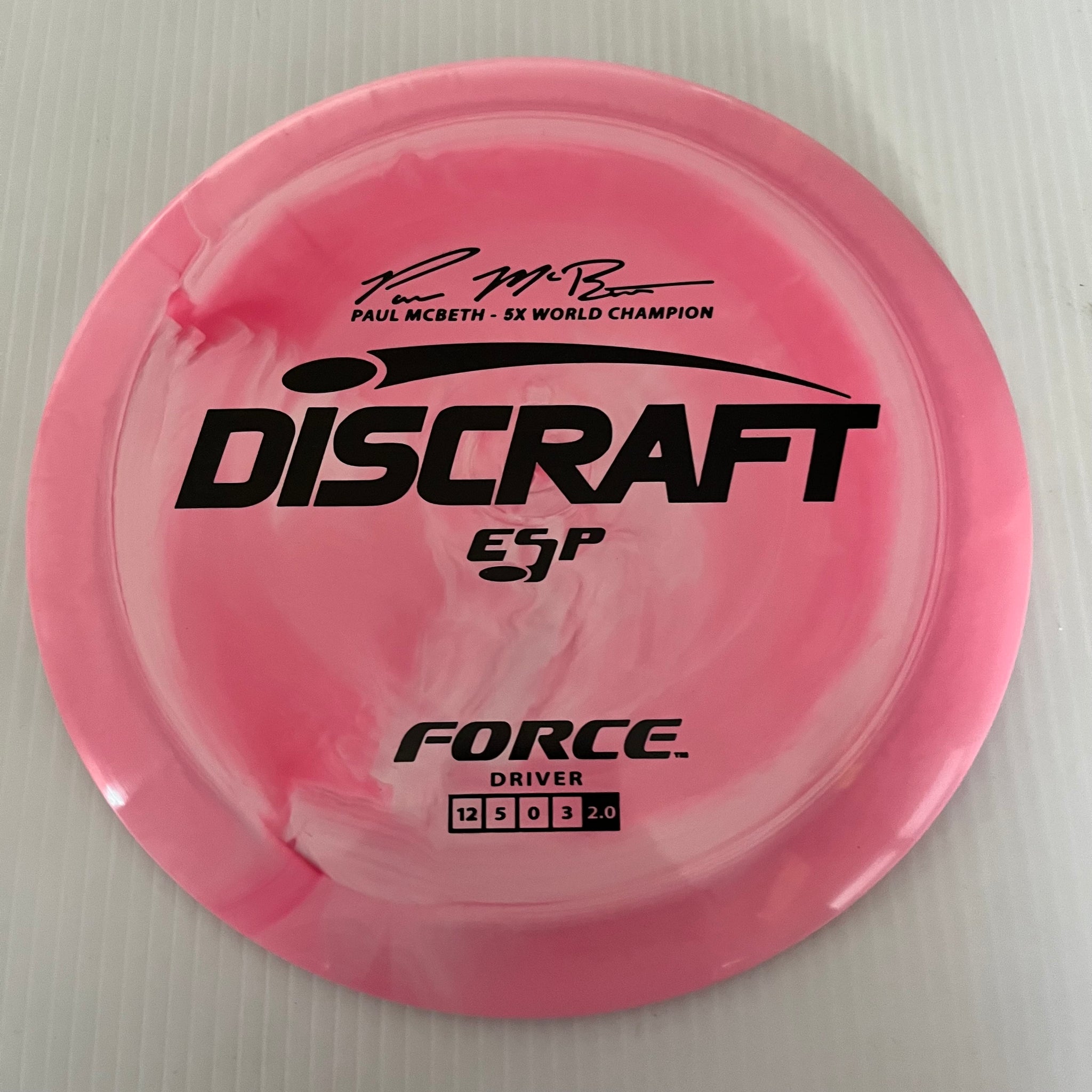 Discraft 5x Paul McBeth ESP Force 12/5/0/3 (173-174 grams)