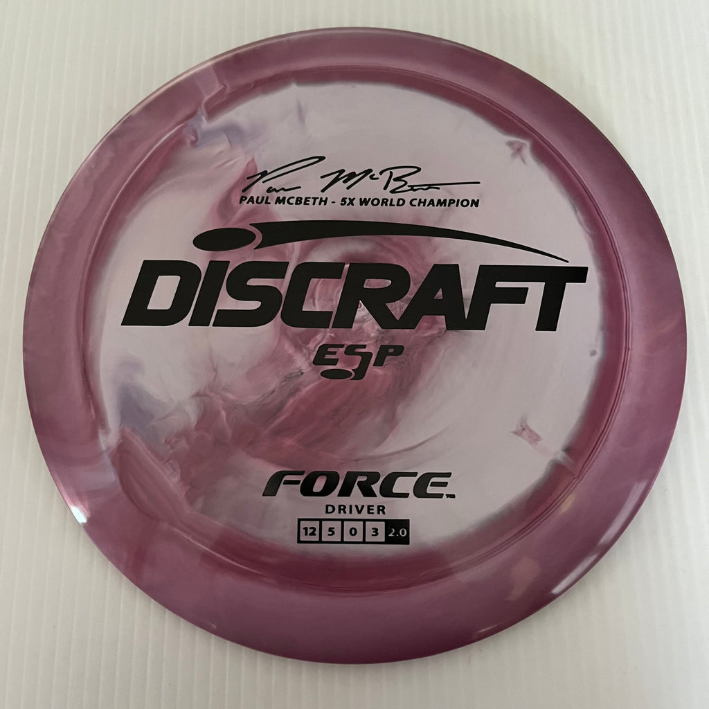 Discraft 5x Paul McBeth ESP Force 12/5/0/3 (173-174 grams)