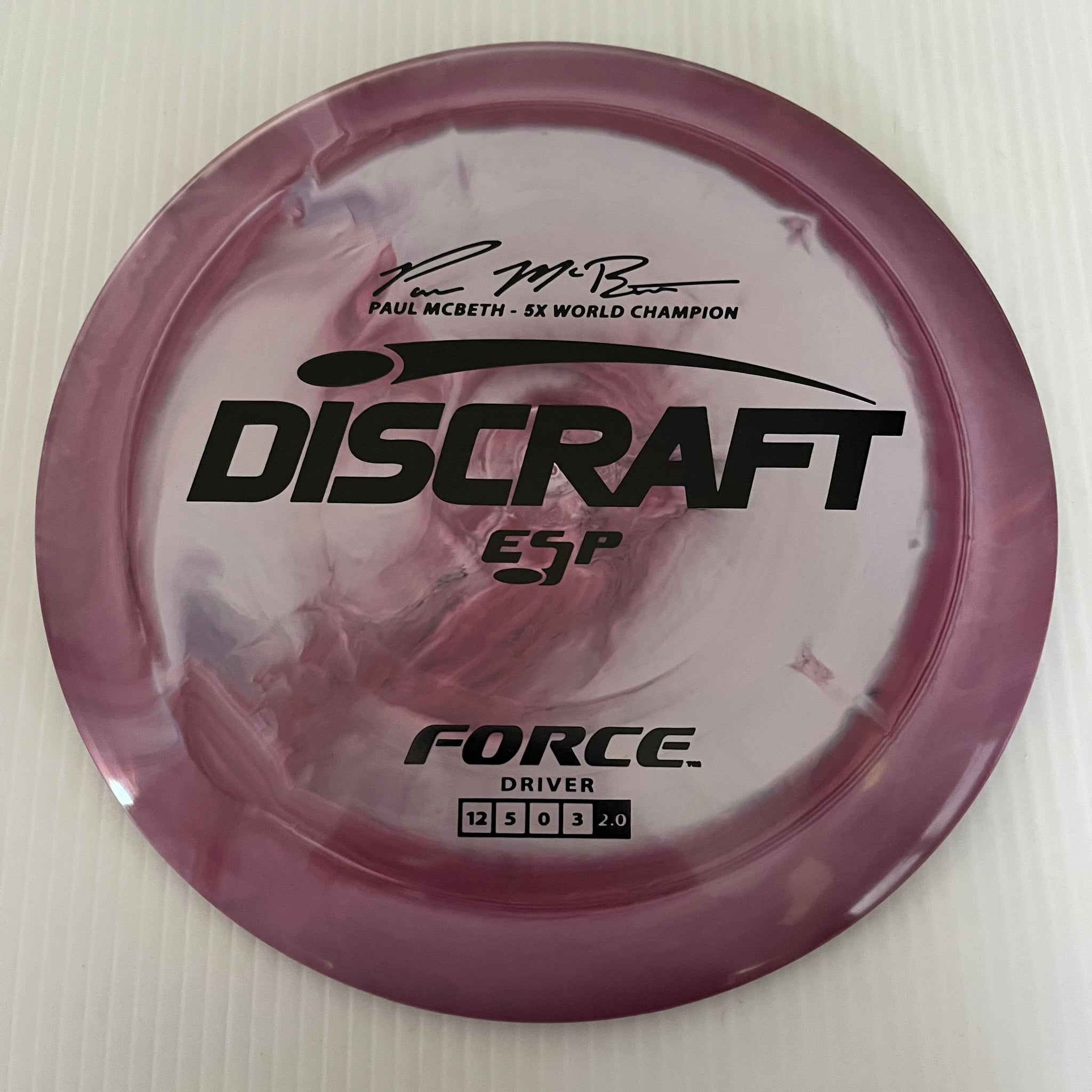Discraft 5x Paul McBeth ESP Force 12/5/0/3 (173-174 grams)