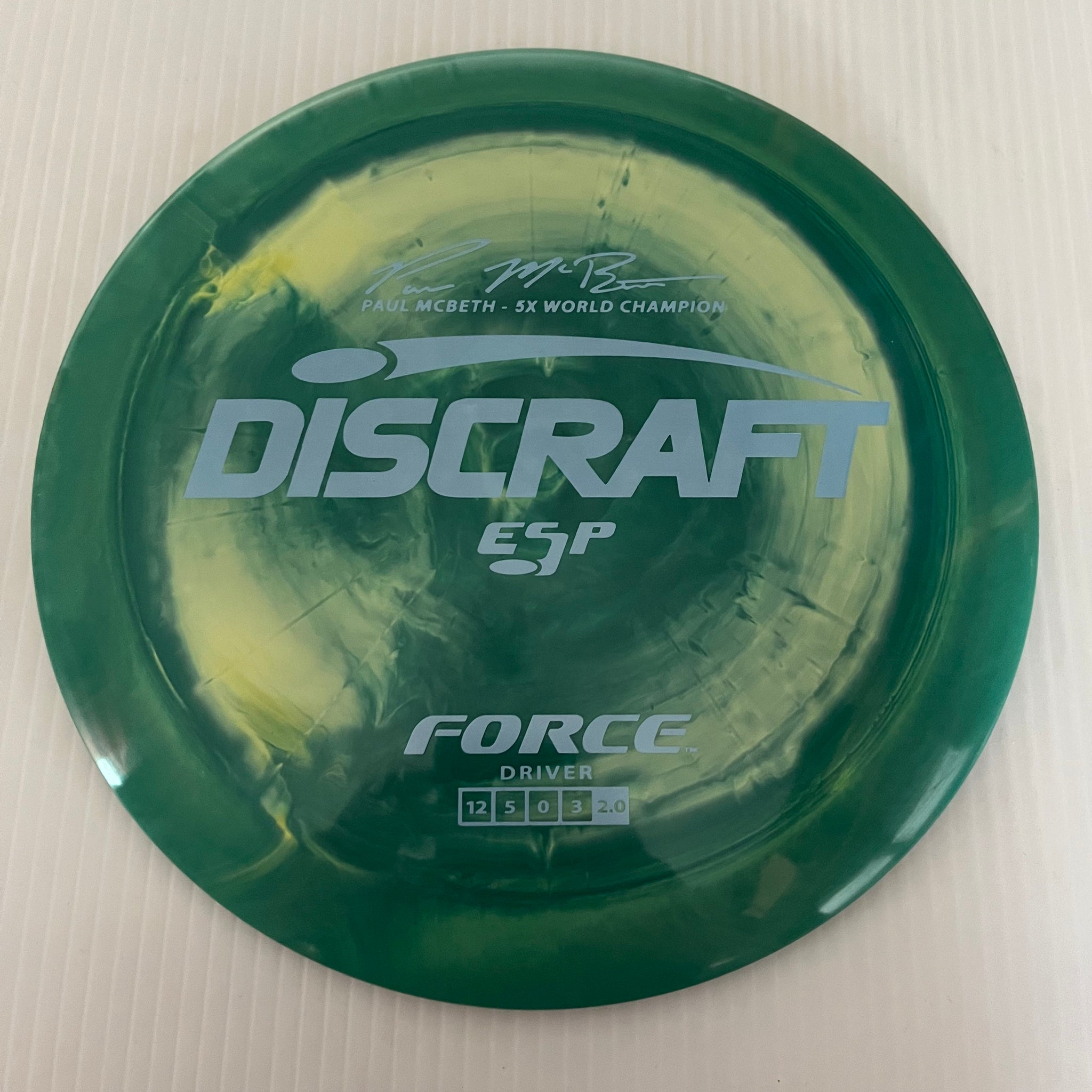 Discraft 5x Paul McBeth ESP Force 12/5/0/3 (173-174 grams)