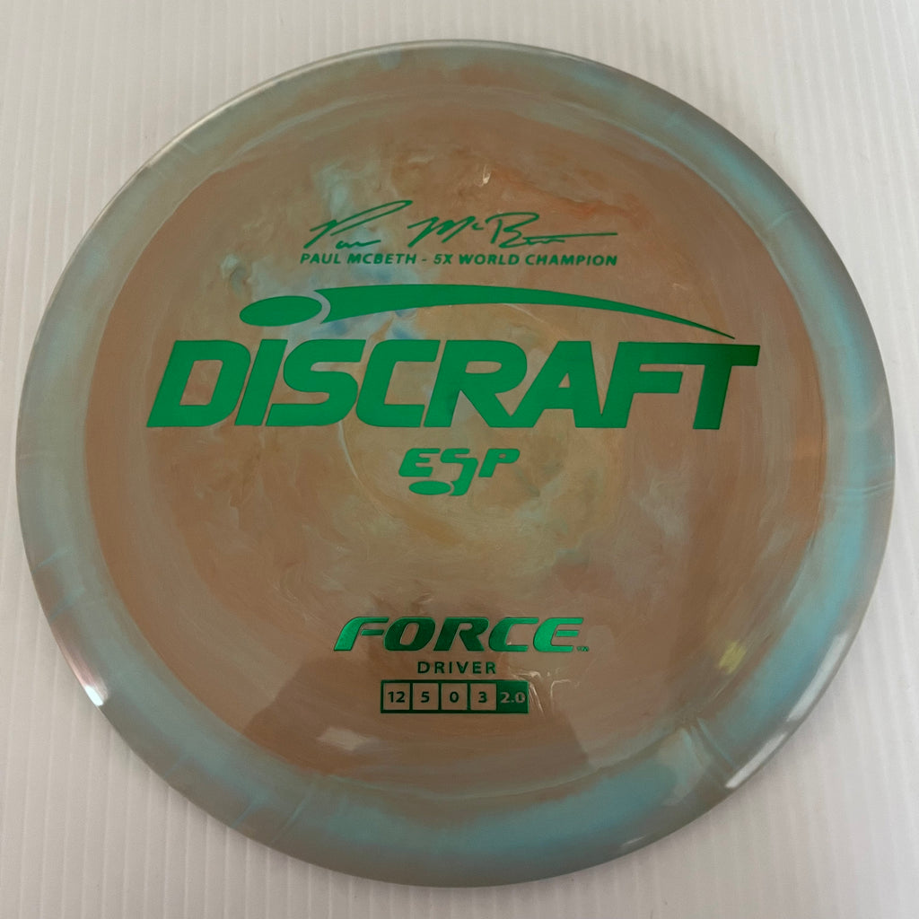 Discraft 5x Paul McBeth ESP Force 12/5/0/3 (173-174 grams)