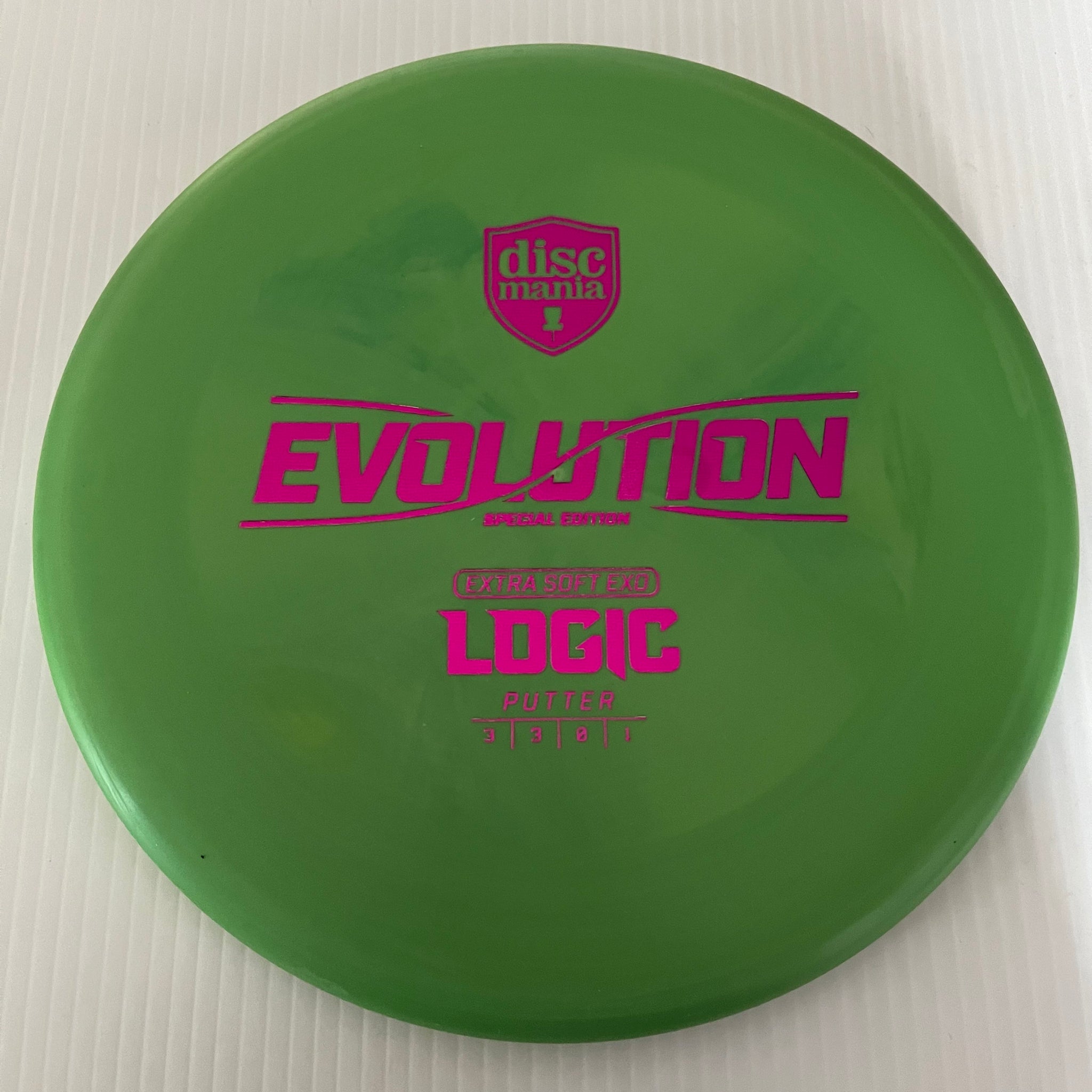 Discmania Special Edition Evolution EXO Extra Soft Logic 3/3/0/1