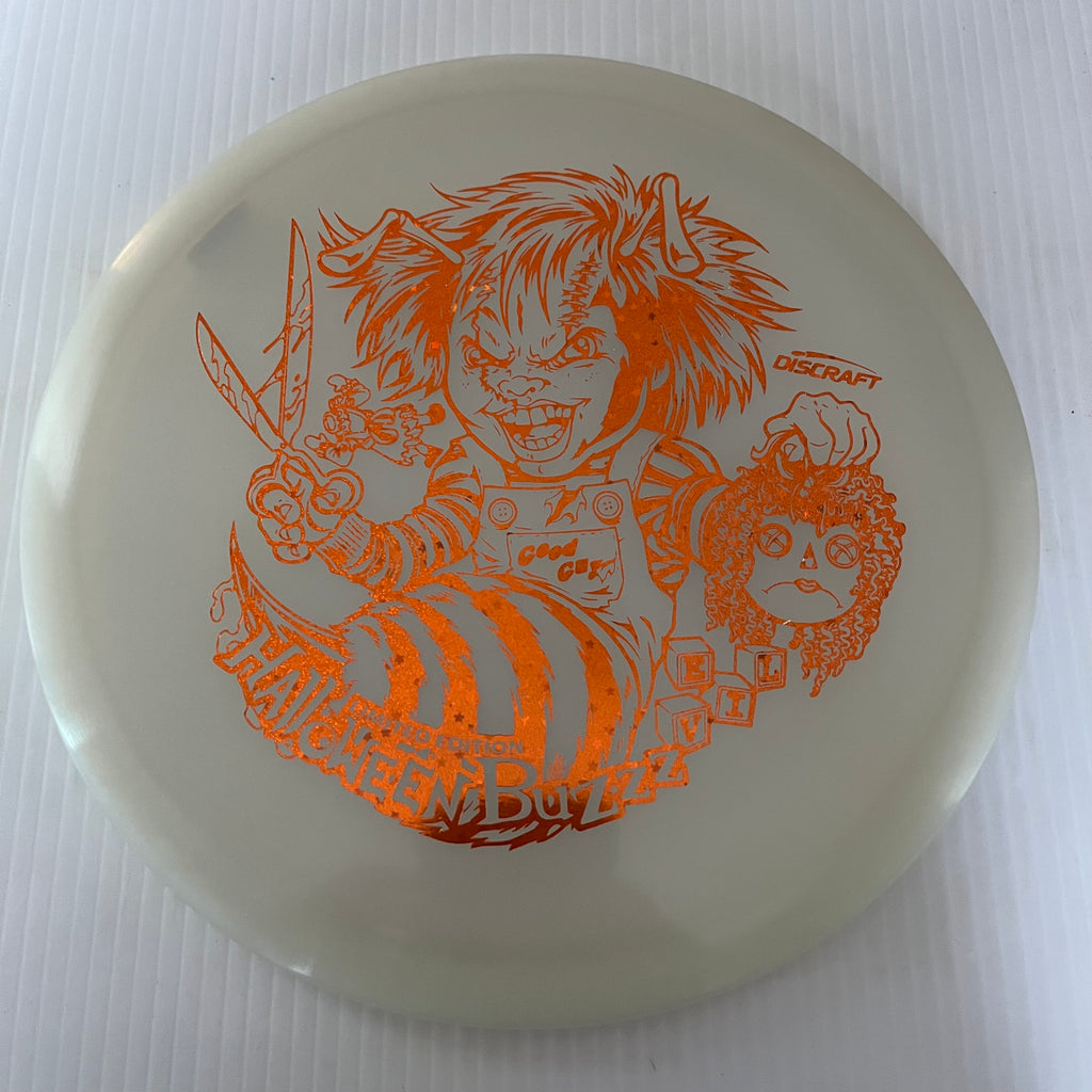 Discraft 2022 Halloween Chucky Themed Glow Z Buzzz 5/4/-1/1