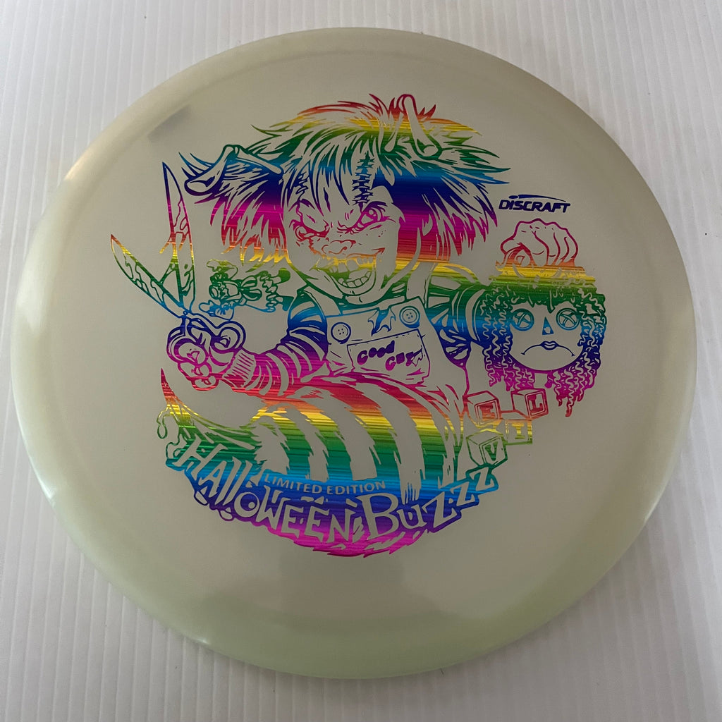 Discraft 2022 Halloween Chucky Themed Glow Z Buzzz 5/4/-1/1