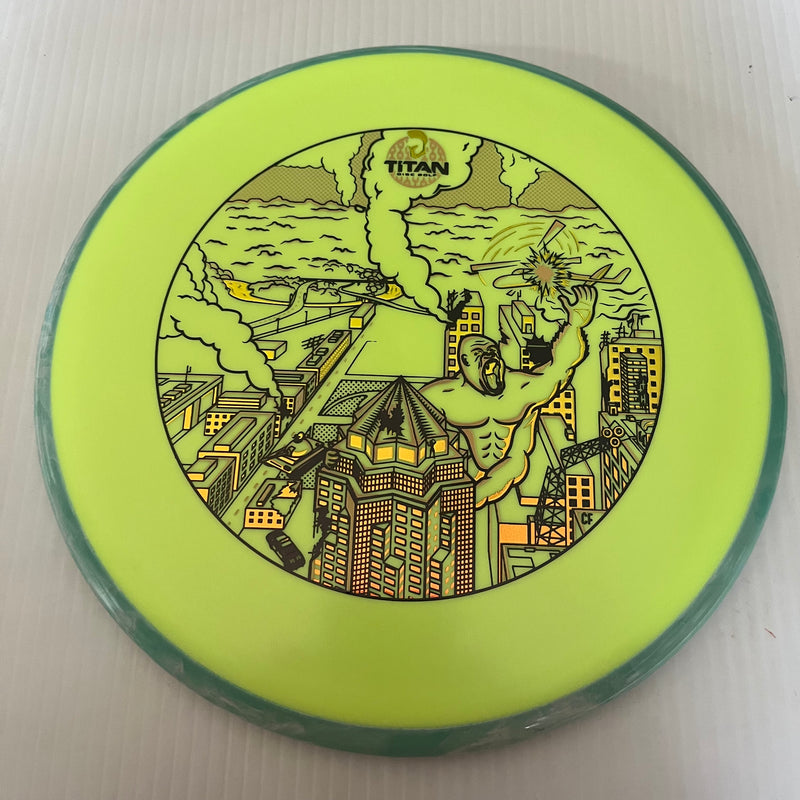 Axiom Limited Edition "King Kong Des Moines" Cory Fausch Designed Fission Hex 5/5/-1/1