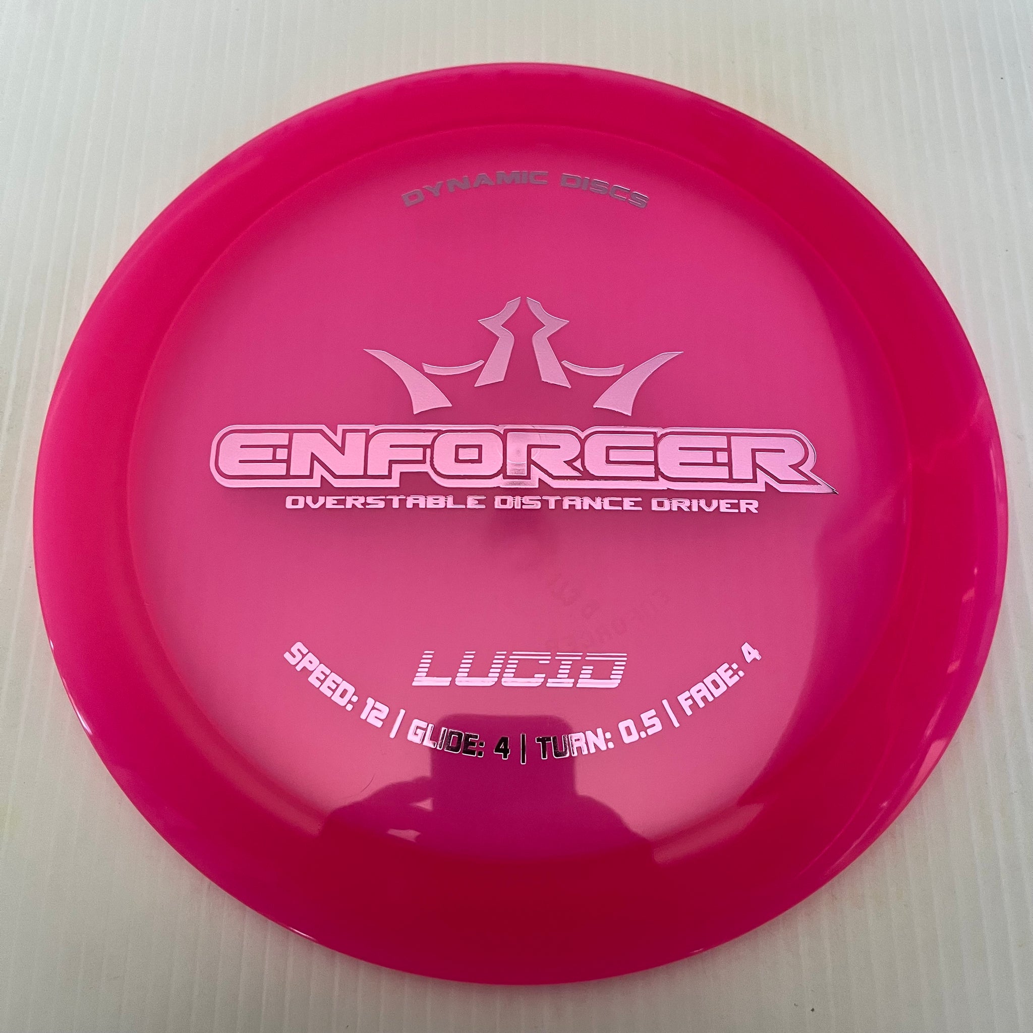 Dynamic Discs Lucid Enforcer 12/4/0.5/4