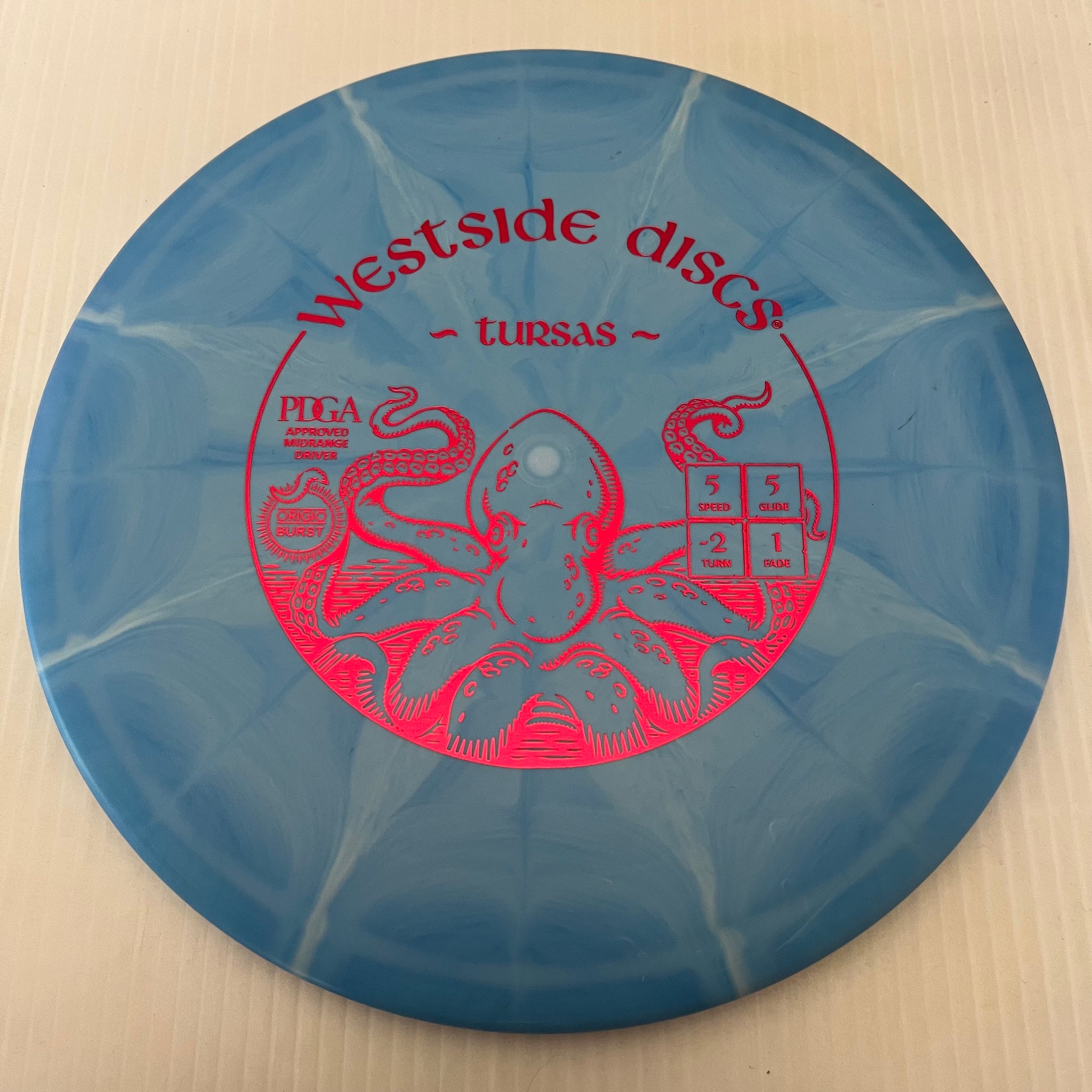 Westside Discs Origio Burst Tursas 5/5/-2/1