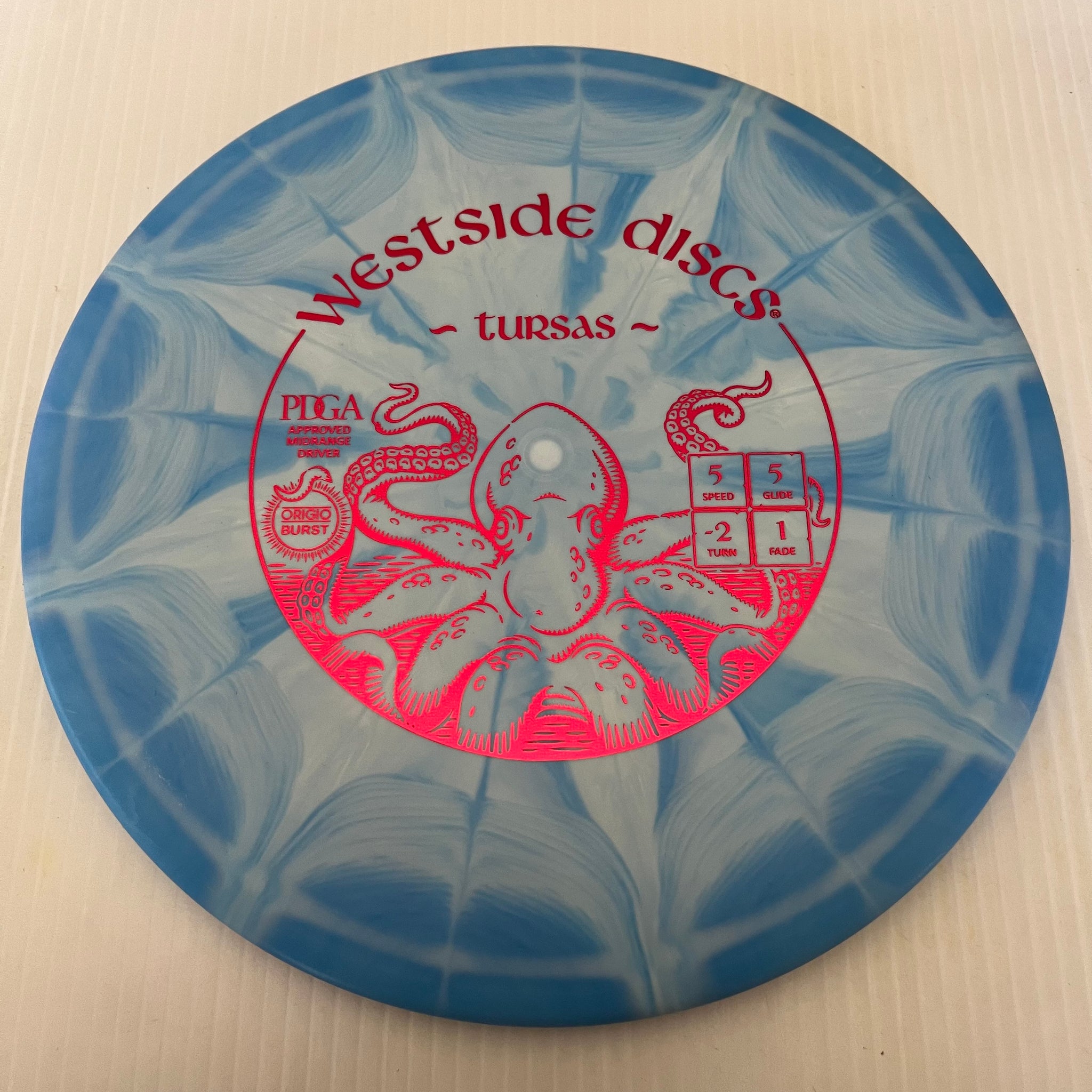 Westside Discs Origio Burst Tursas 5/5/-2/1