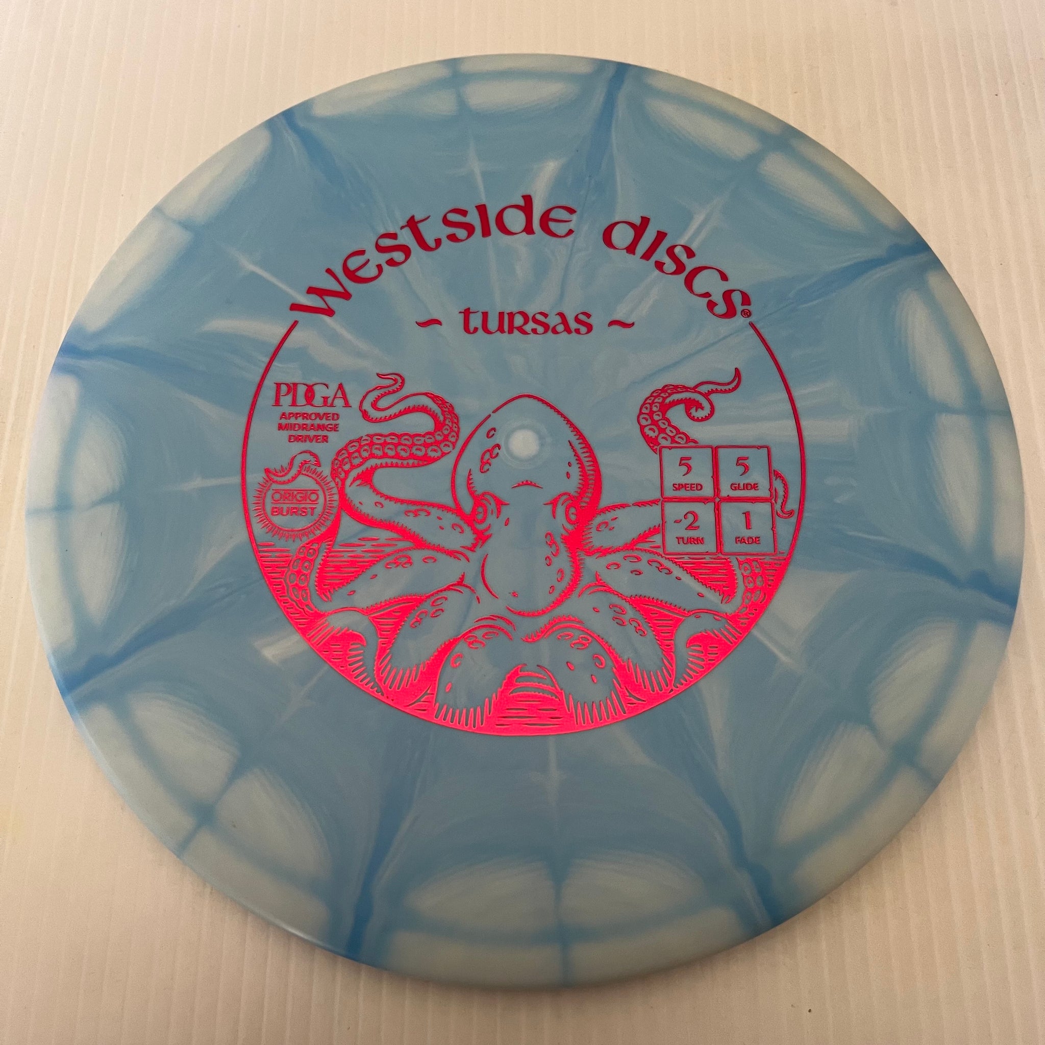 Westside Discs Origio Burst Tursas 5/5/-2/1