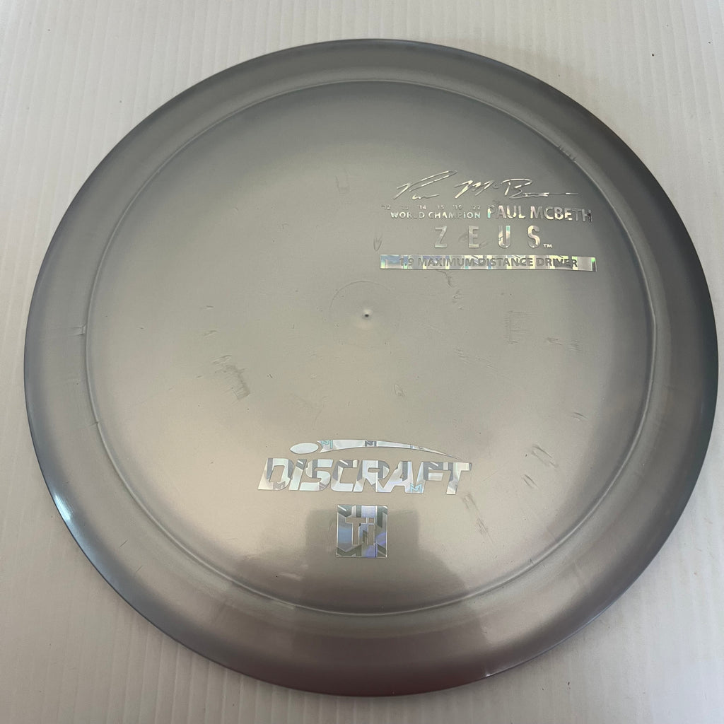 Discraft Paul McBeth Signature Ti Titanium Zeus 12/5/-1/3