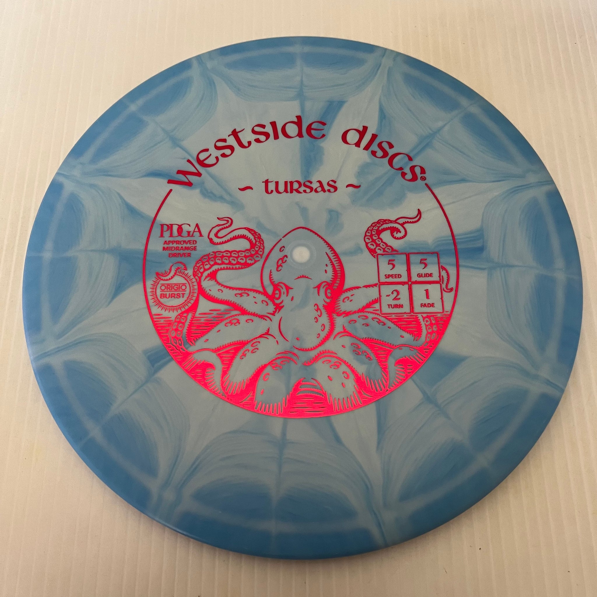 Westside Discs Origio Burst Tursas 5/5/-2/1