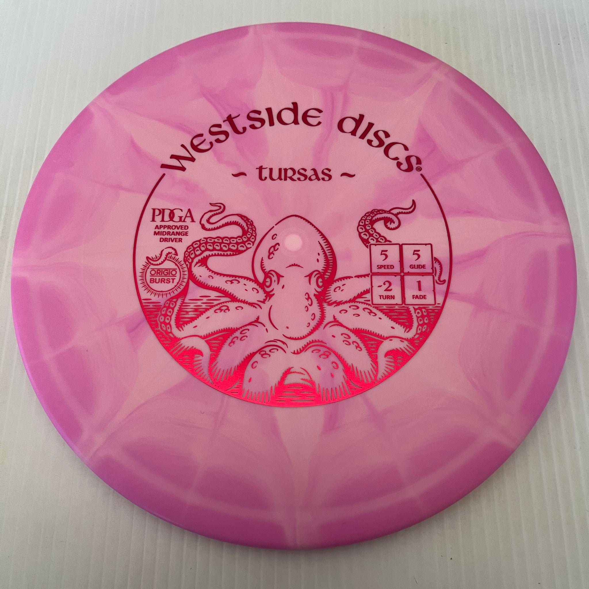 Westside Discs Origio Burst Tursas 5/5/-2/1