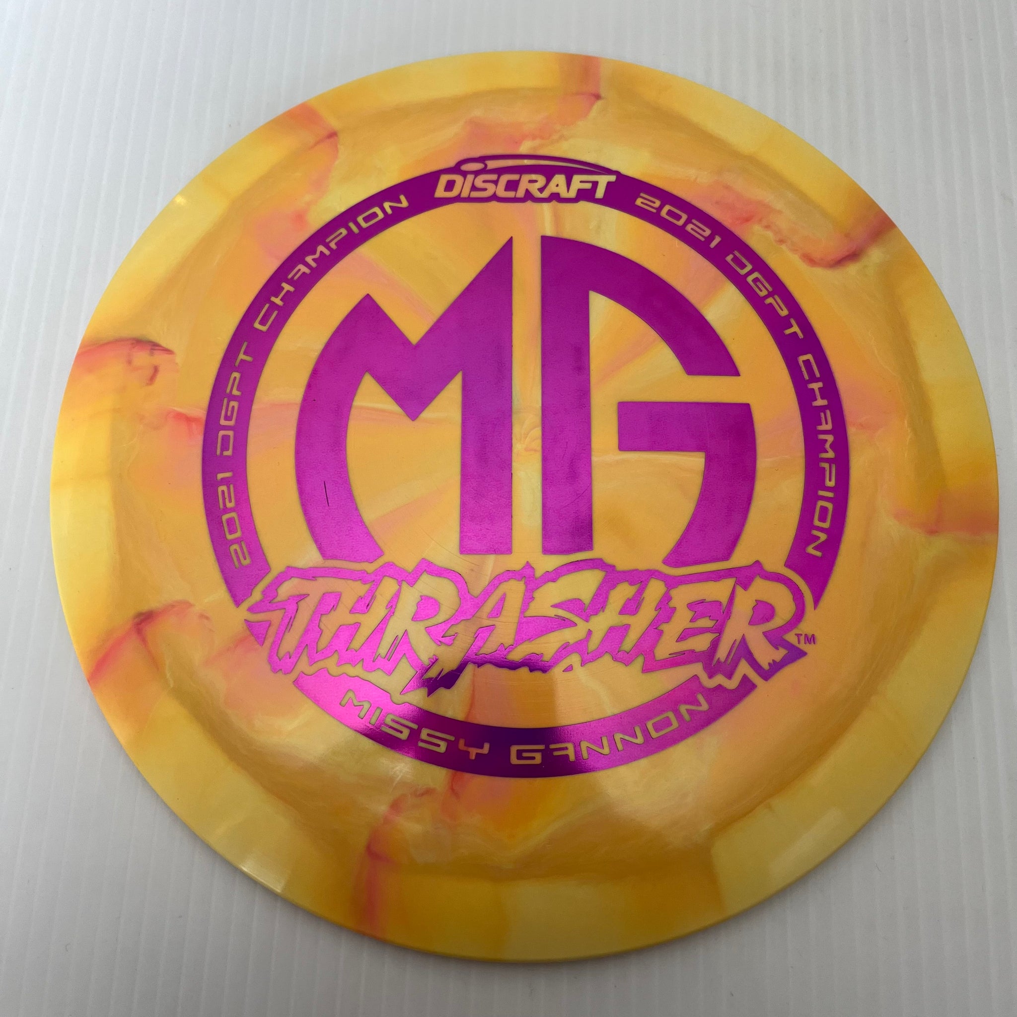 Discraft 2021 Missy Gannon DGPT Champion ESP Thrasher 12/5/-3/2