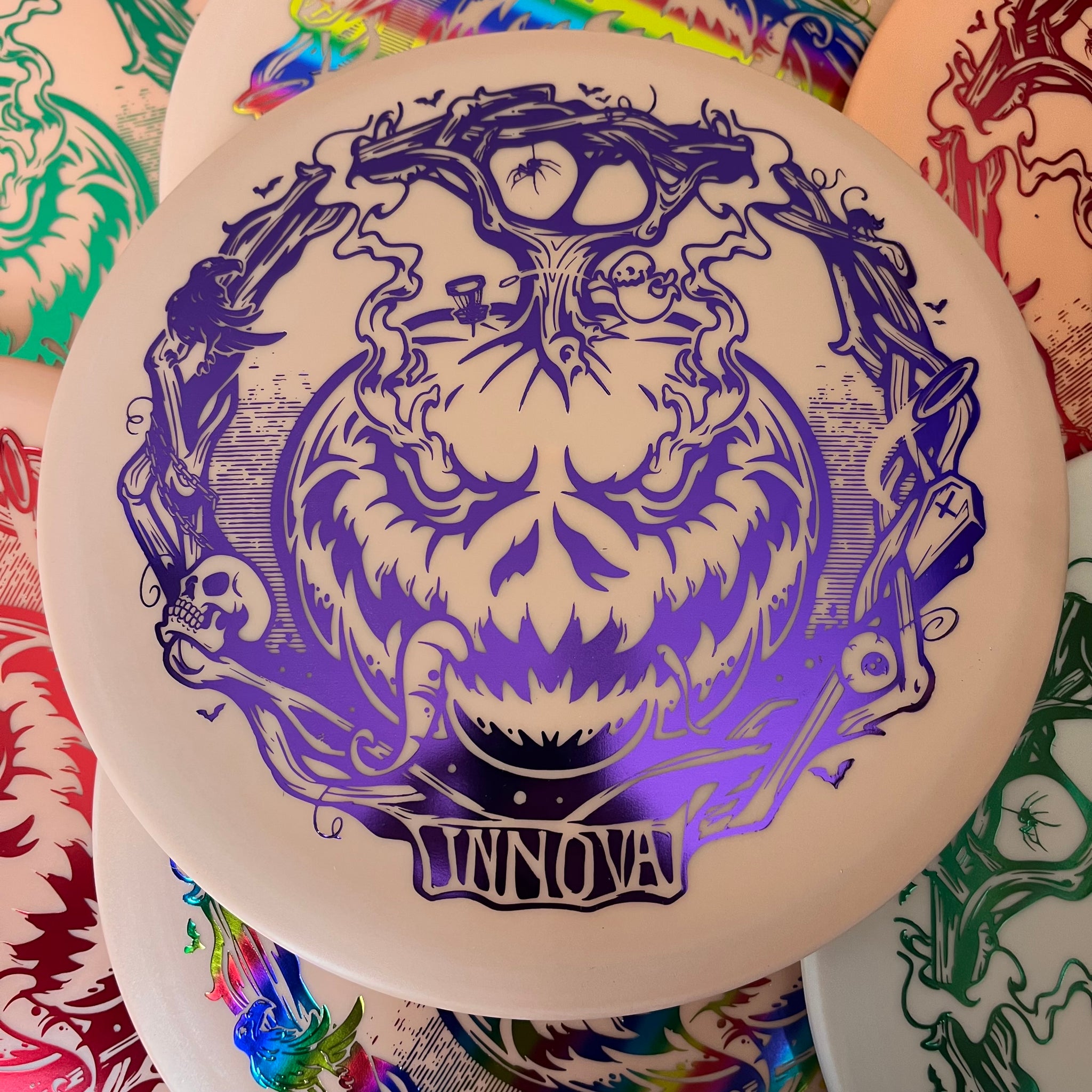 Innova 2022 Halloween Color Glow DX Pumpkin Roc 4/4/0/3