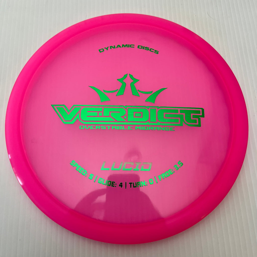 Dynamic Discs Lucid Verdict 5/4/0/3.5