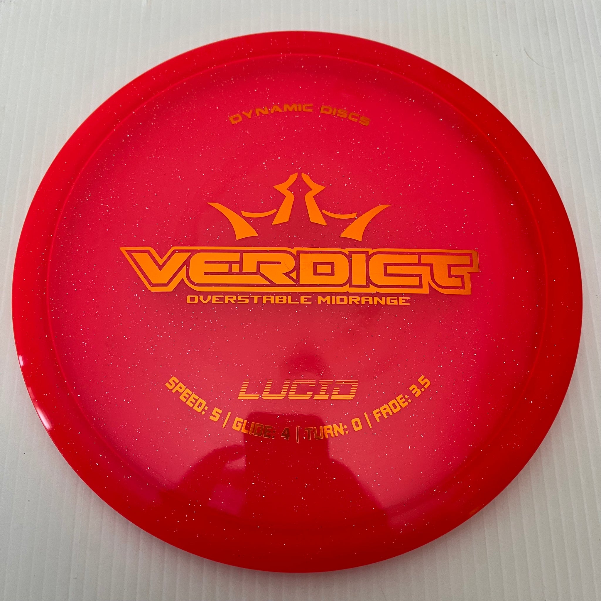 Dynamic Discs Lucid Verdict 5/4/0/3.5