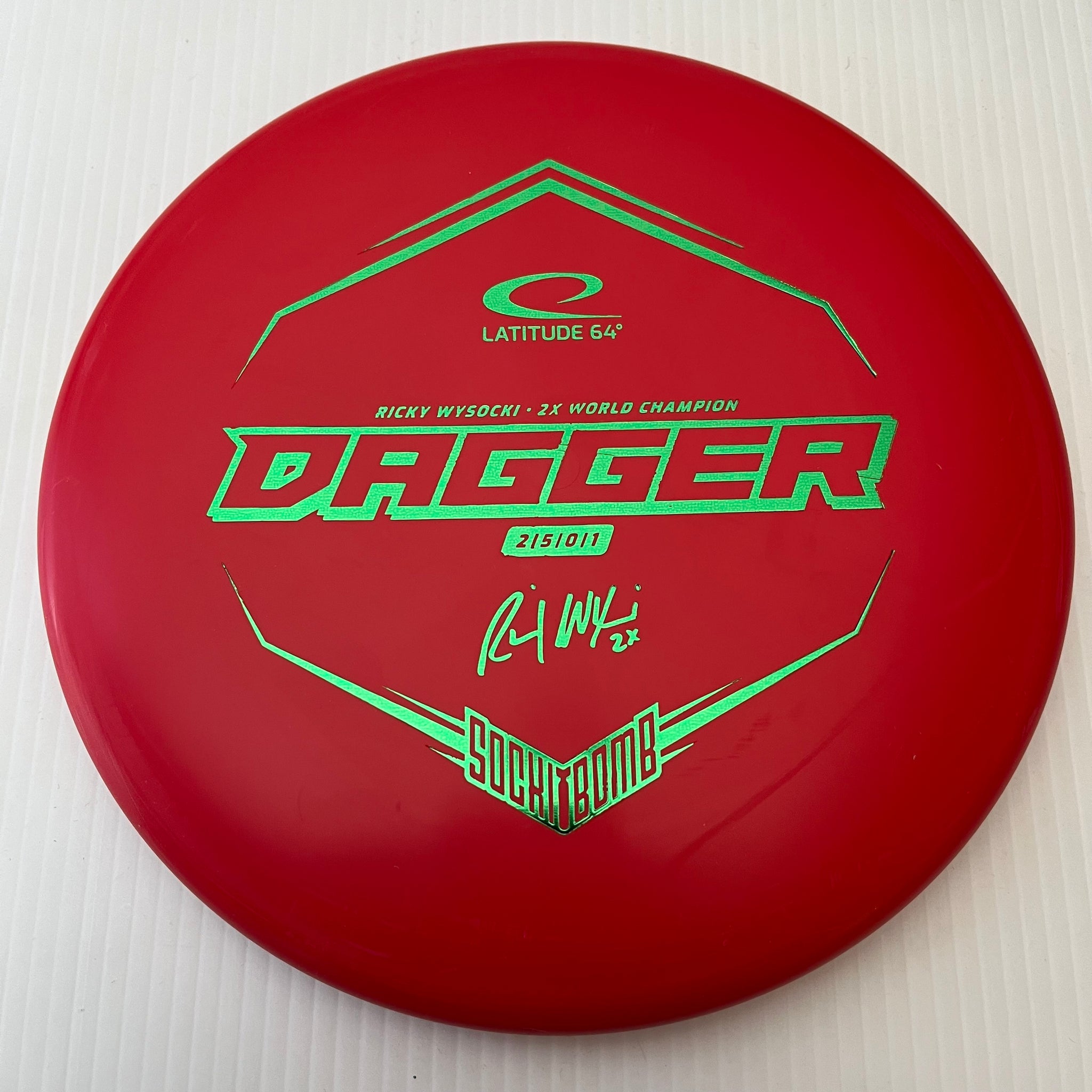 Latitude 64° Ricky Wysocki Sockibomb Royal Sense Dagger 2/5/0/1