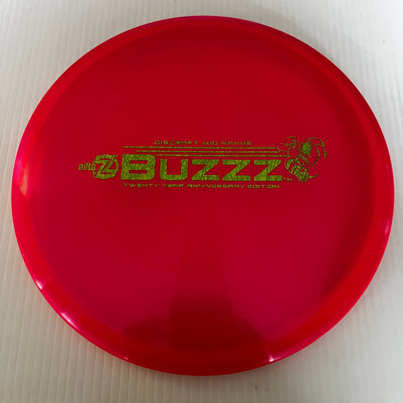Discraft 20th Anniversary Edition Z Buzzz 5/4/-1/1 (Pinkish Red 175-176 grams)