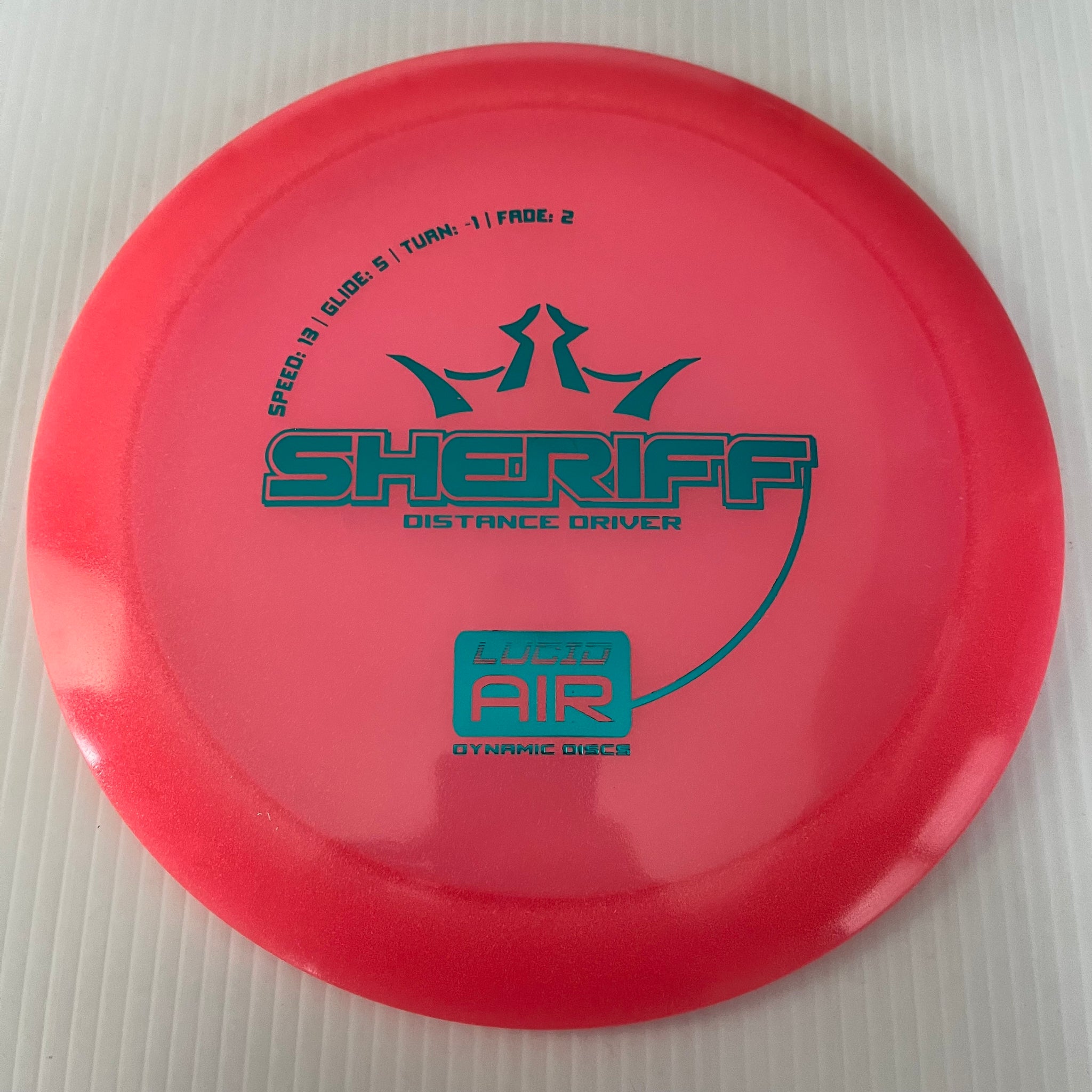 Dynamic Discs Lucid Air Sheriff 13/5/-1/2
