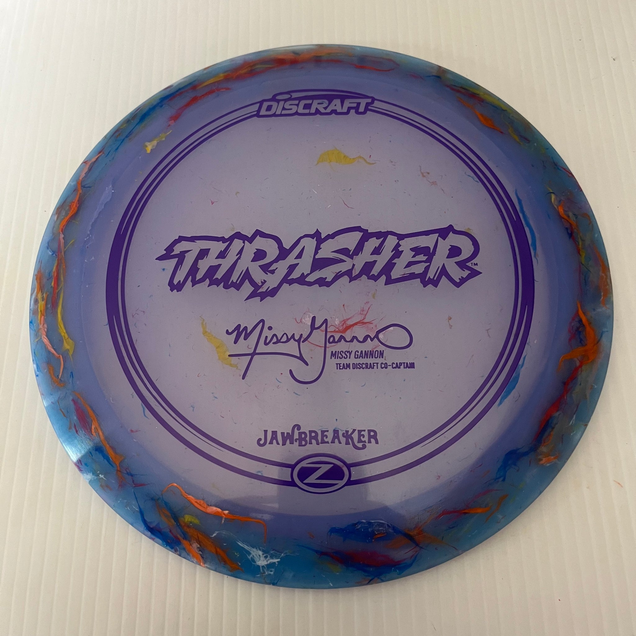 Discraft Missy Gannon Jawbreaker Z Thrasher 12/5/-3/2