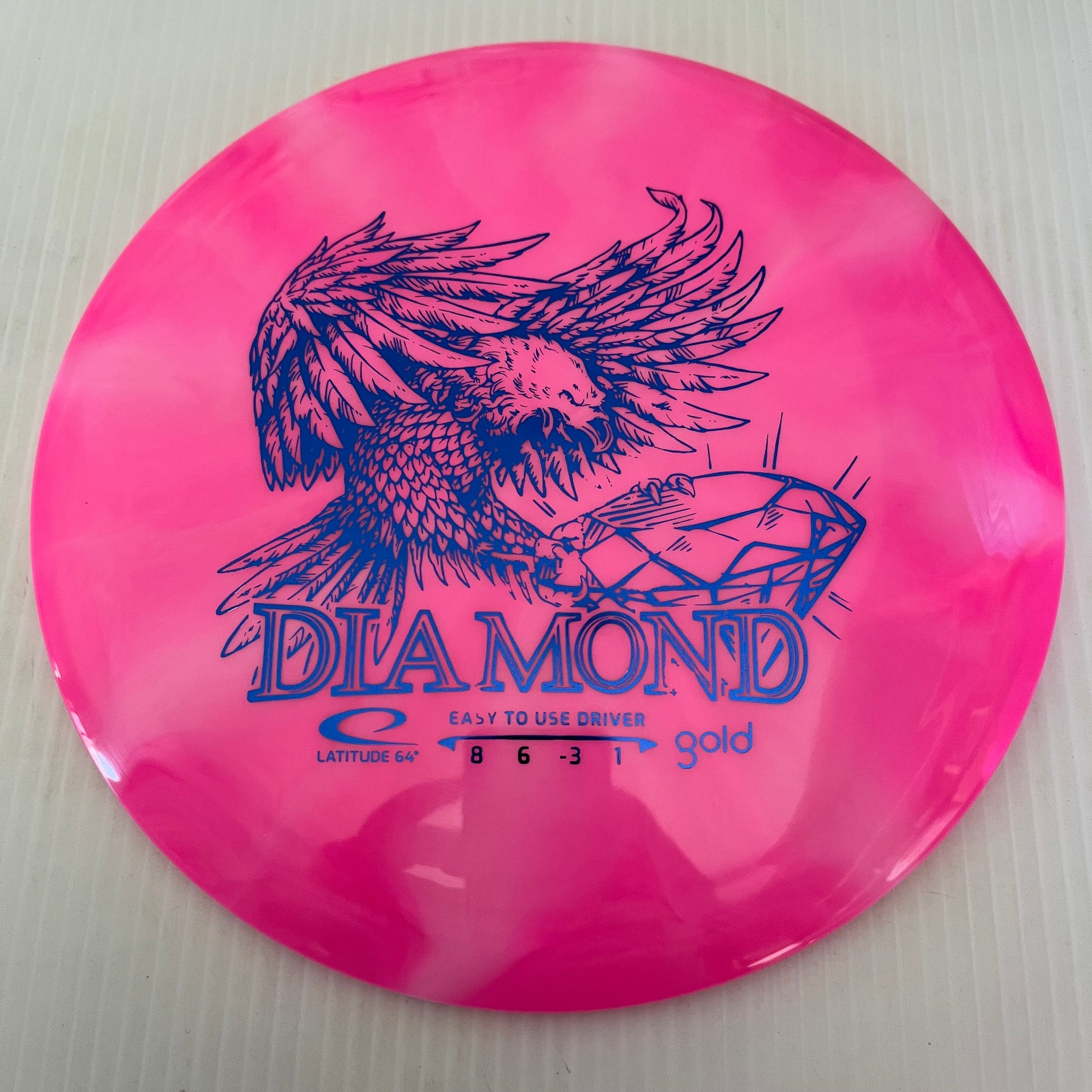 Latitude 64° Gold Line Burst Diamond 8/6/-3/1