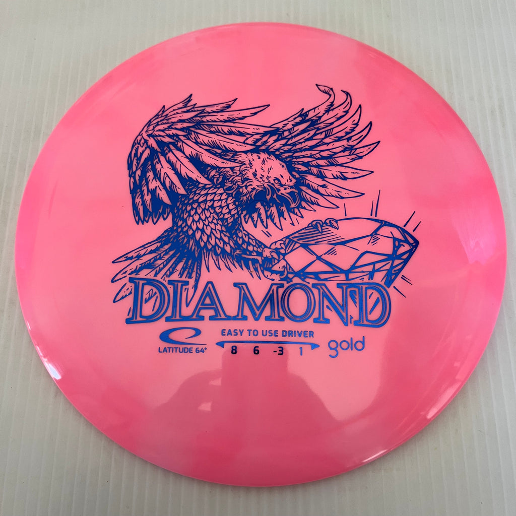 Latitude 64° Gold Line Burst Diamond 8/6/-3/1