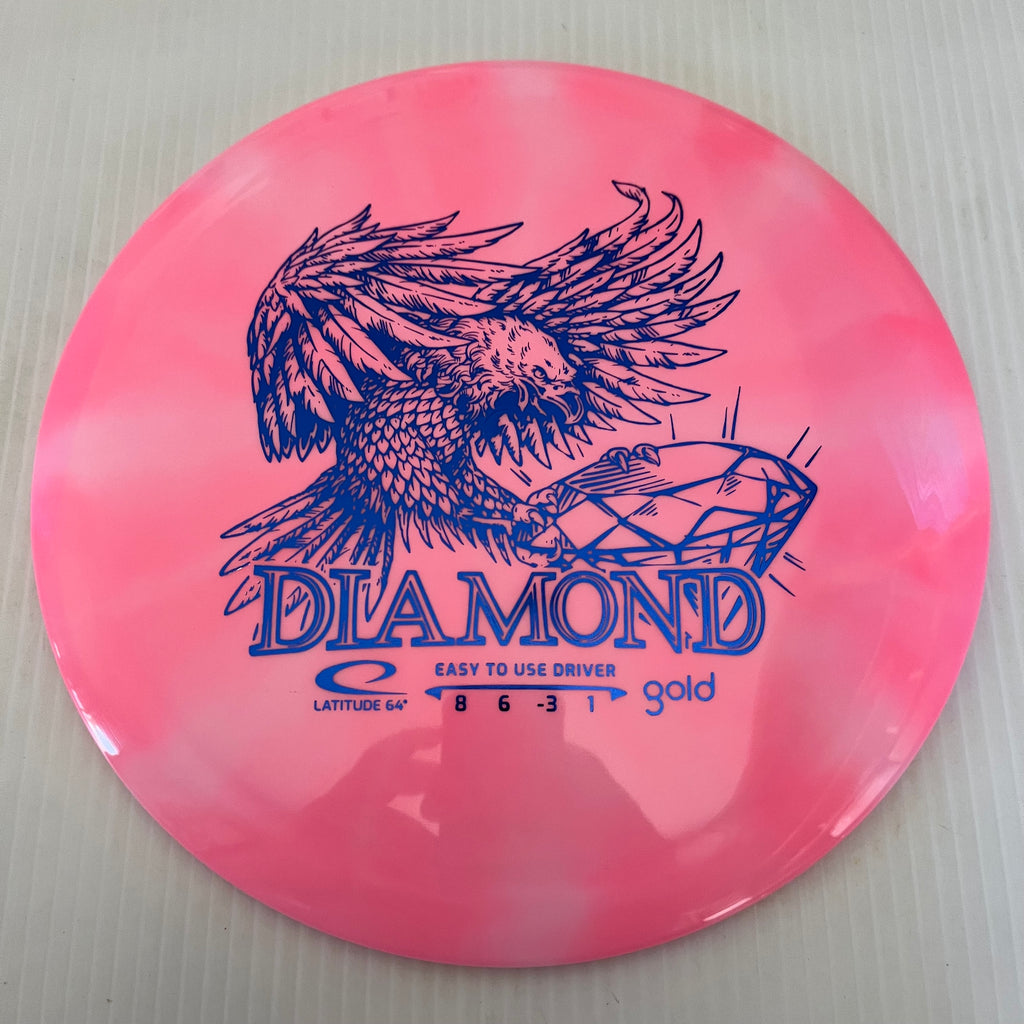 Latitude 64° Gold Line Burst Diamond 8/6/-3/1