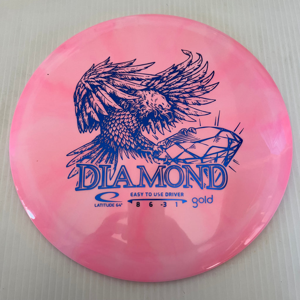 Latitude 64° Gold Line Burst Diamond 8/6/-3/1