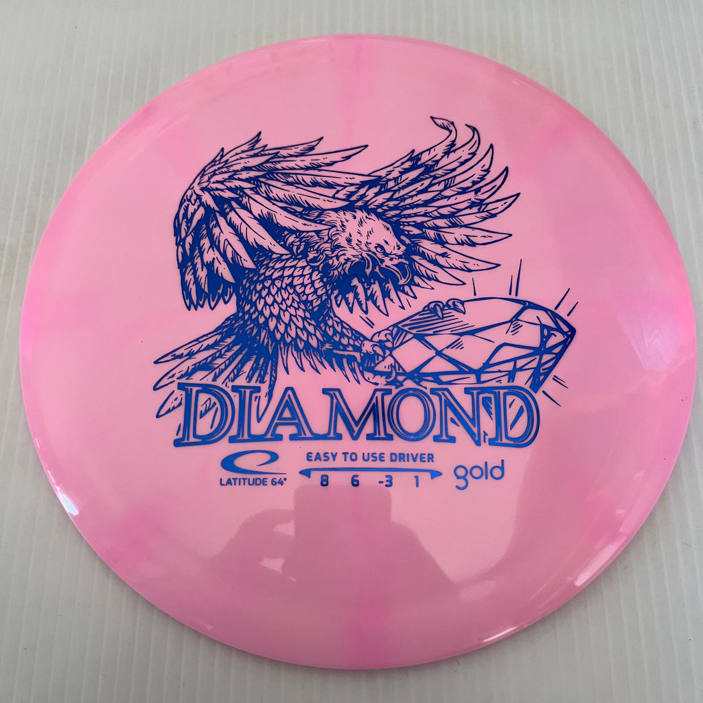 Latitude 64° Gold Line Burst Diamond 8/6/-3/1